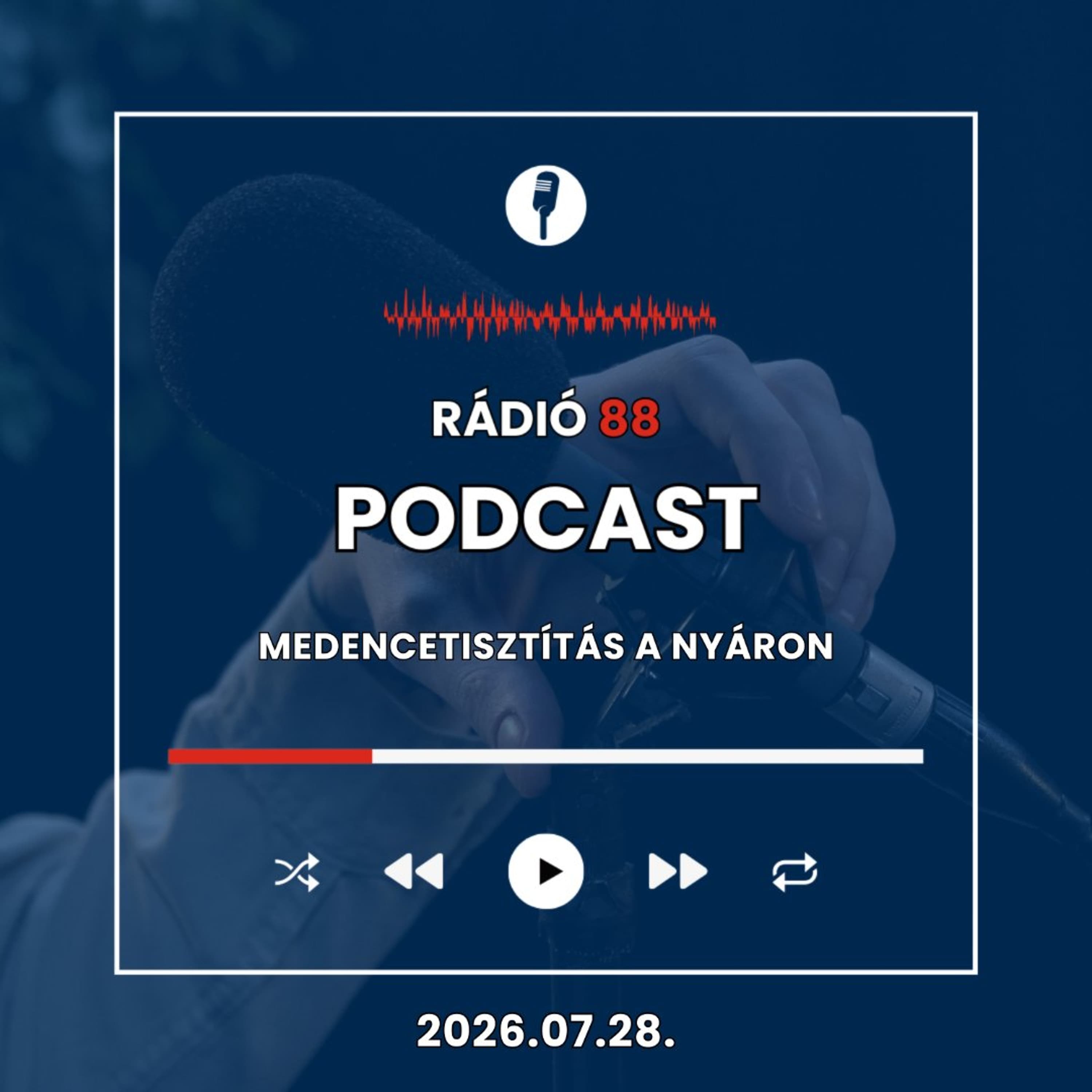 Medencetisztítás a nyáron | Café88 [2026.07.28.]
