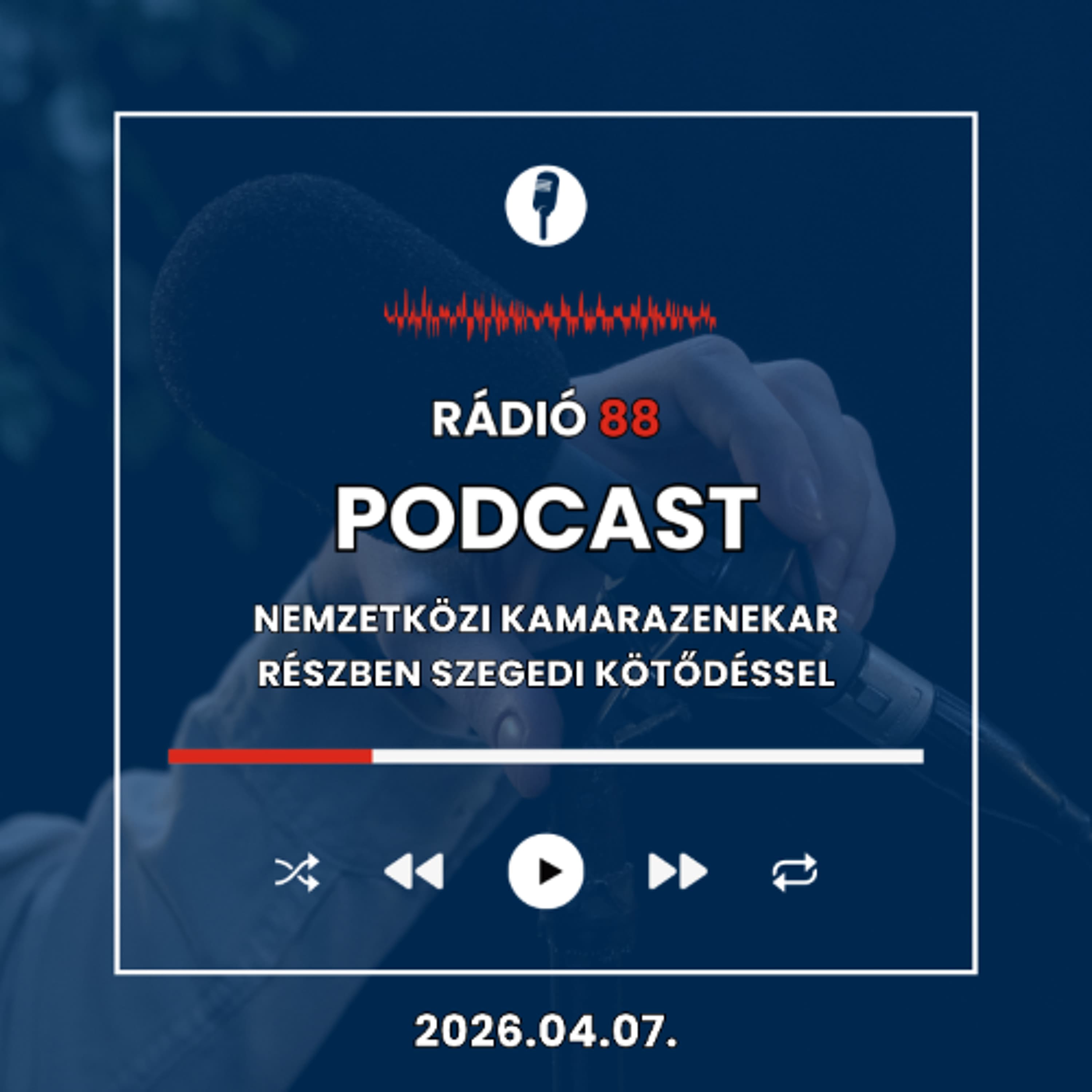 Nemzetközi kamarazenekar részben szegedi kötődéssel | Café88 [2026.04.07.]