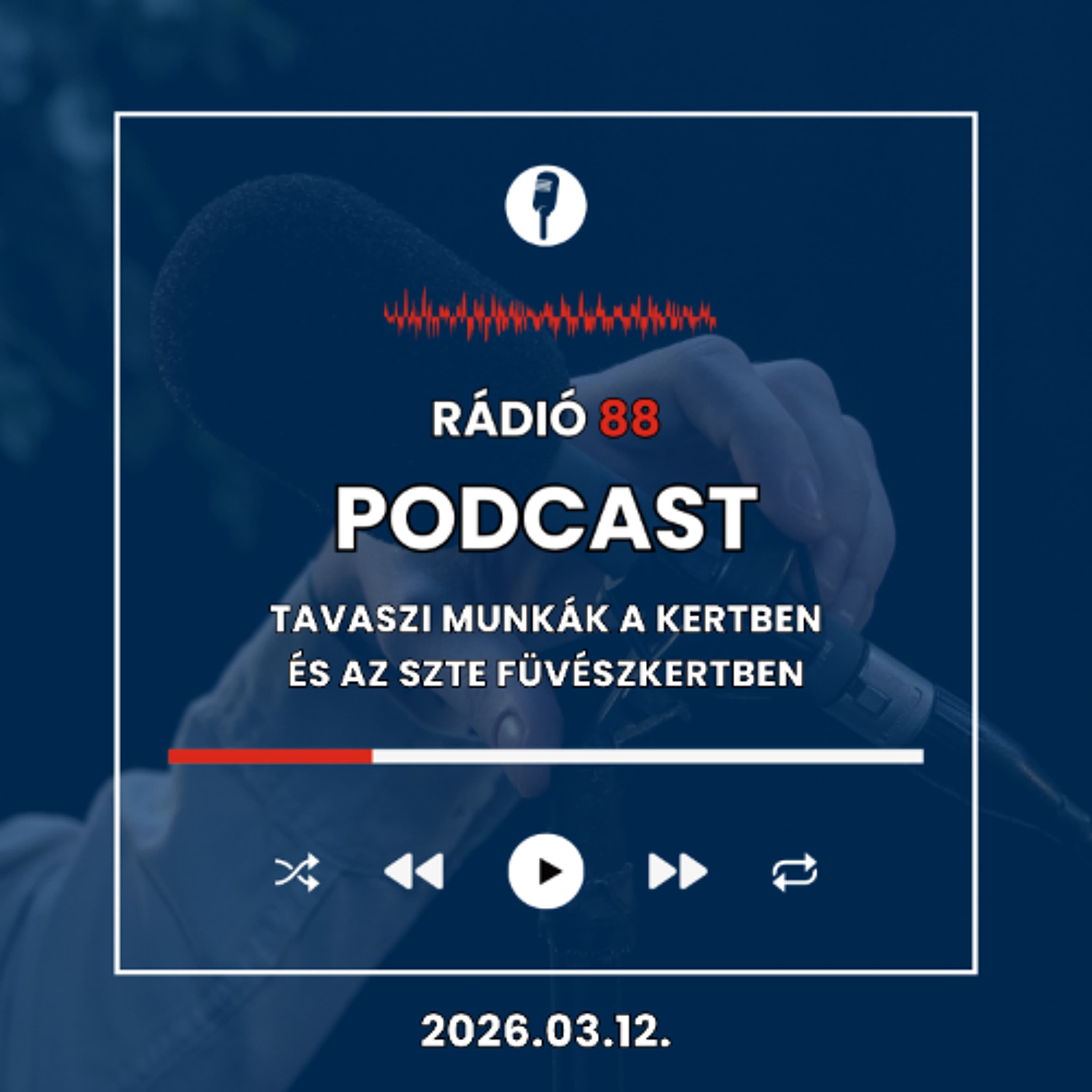 Tavaszi munkák a kertben és az SZTE Füvészkertben | Café88 [2026.03.12.]