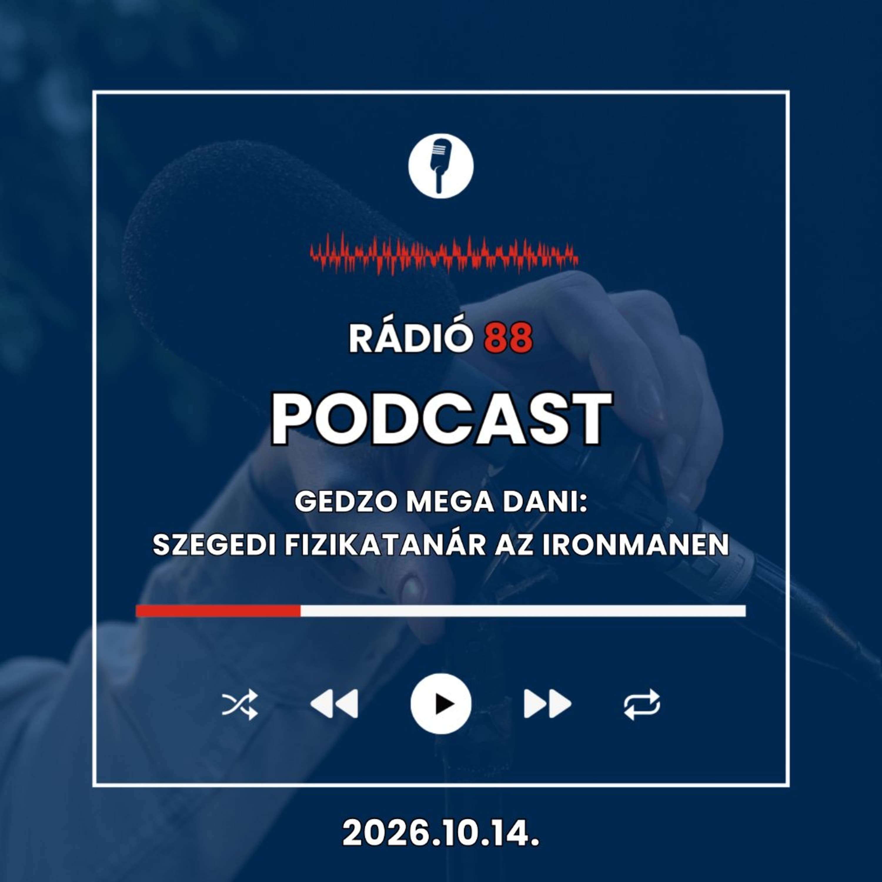 Szegedi fizikatanár az Ironmanen | Gedzo MEGA Dani [2026.10.14.]