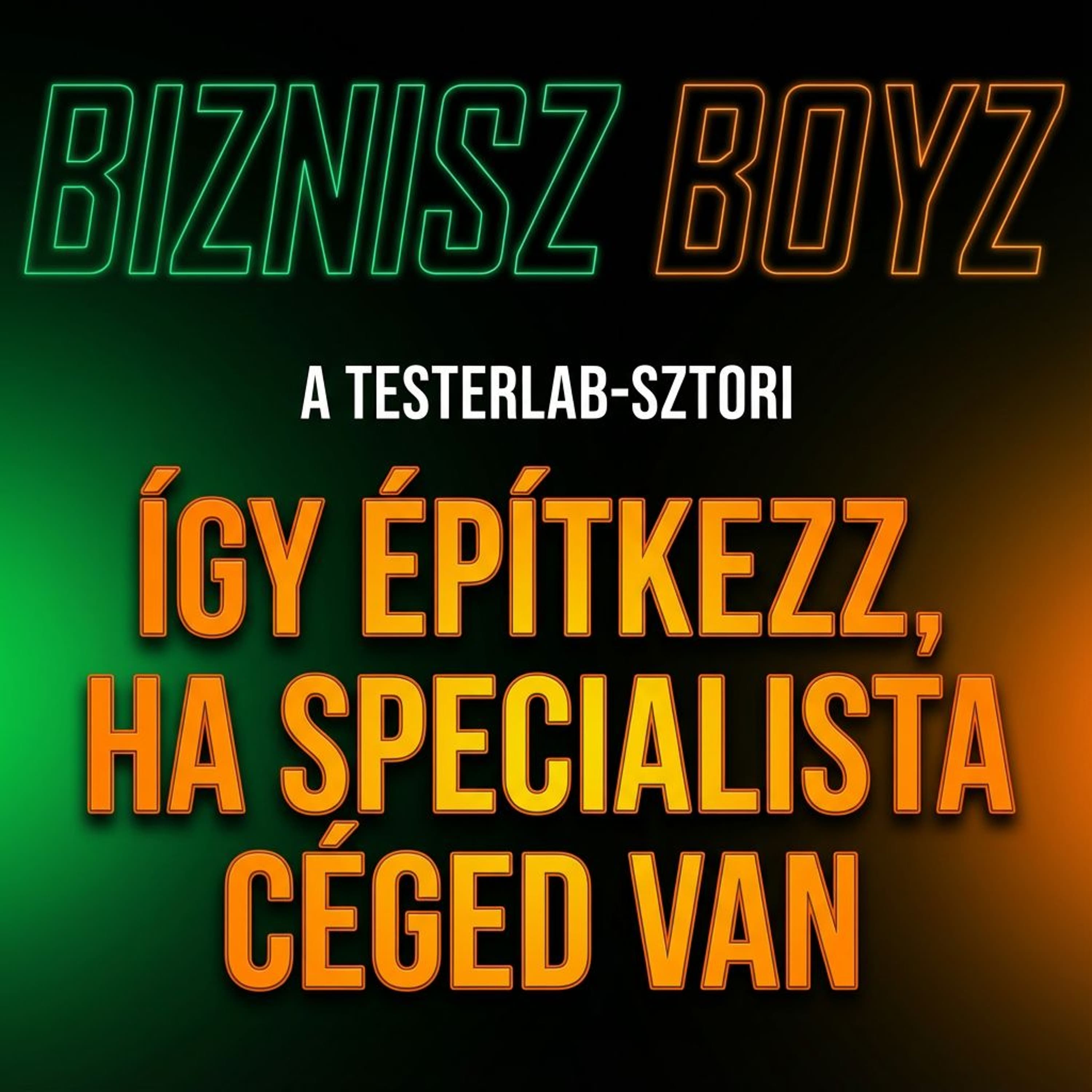 Így építkezz, ha specialista céged van - A TesterLab-sztori