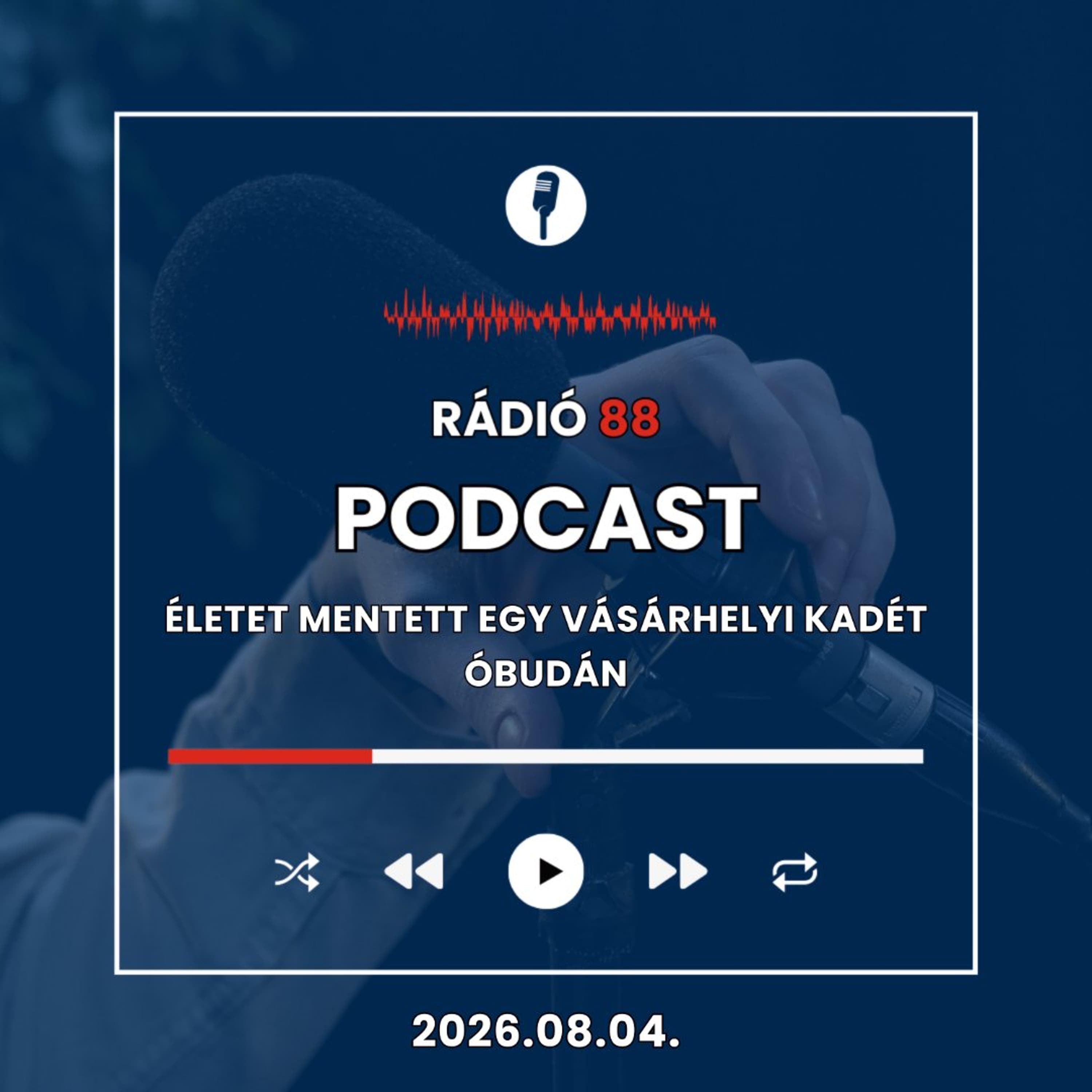 Életet mentett egy vásárhelyi kadét Óbudán | Café88 [2026.08.04.]