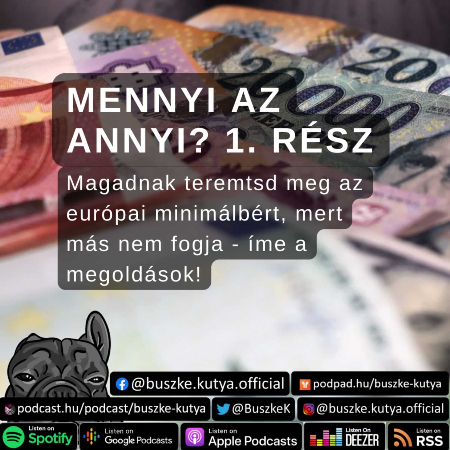 ÉVADZÁRÓ 1. Bér(meg)fejtés: mennyit érne itthon az európai minimál?