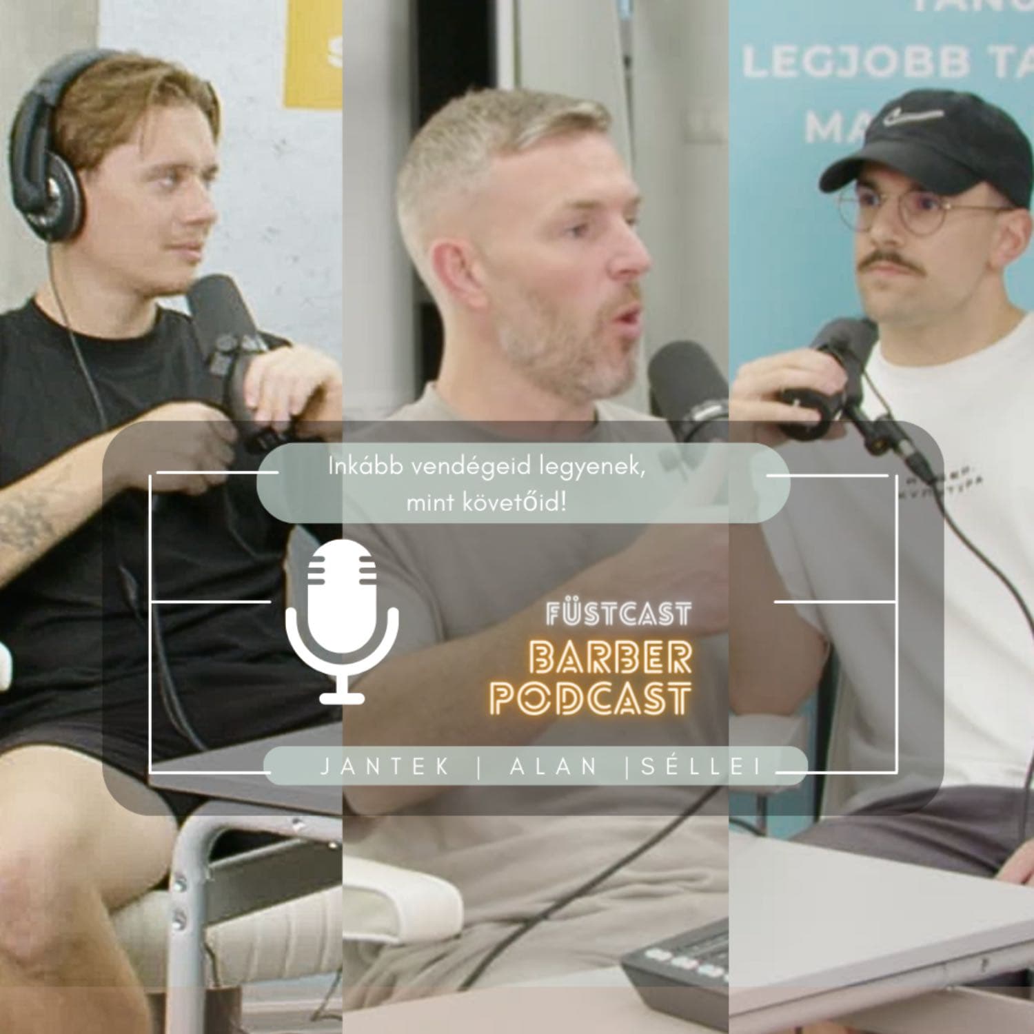 Inkább vendégeid legyenek, mint követőid!|| FüstCast || S01E04 || Vendégünk Alan Beak