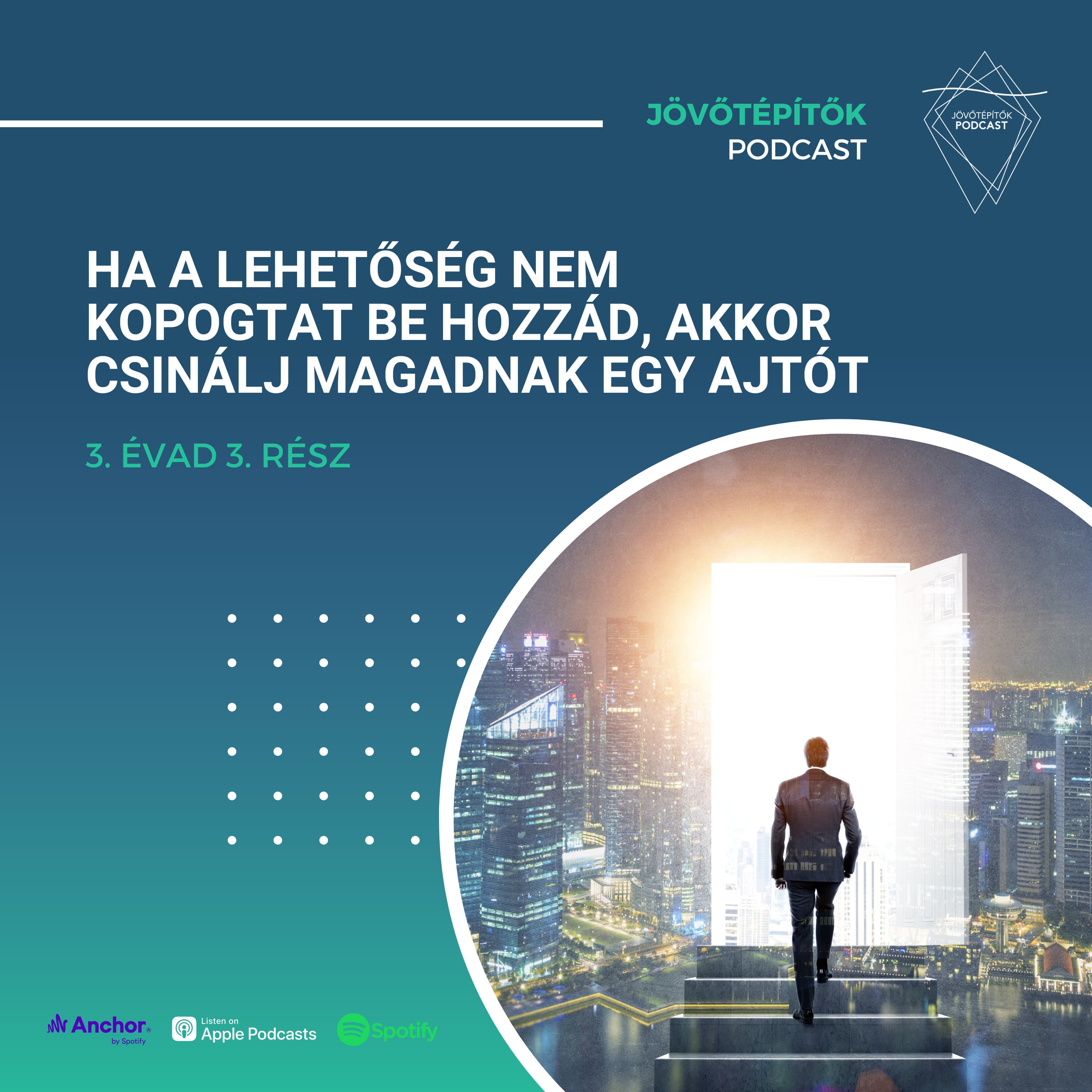 Ha a lehetőség nem kopogtat be hozzád, akkor csinálj magadnak egy ajtót