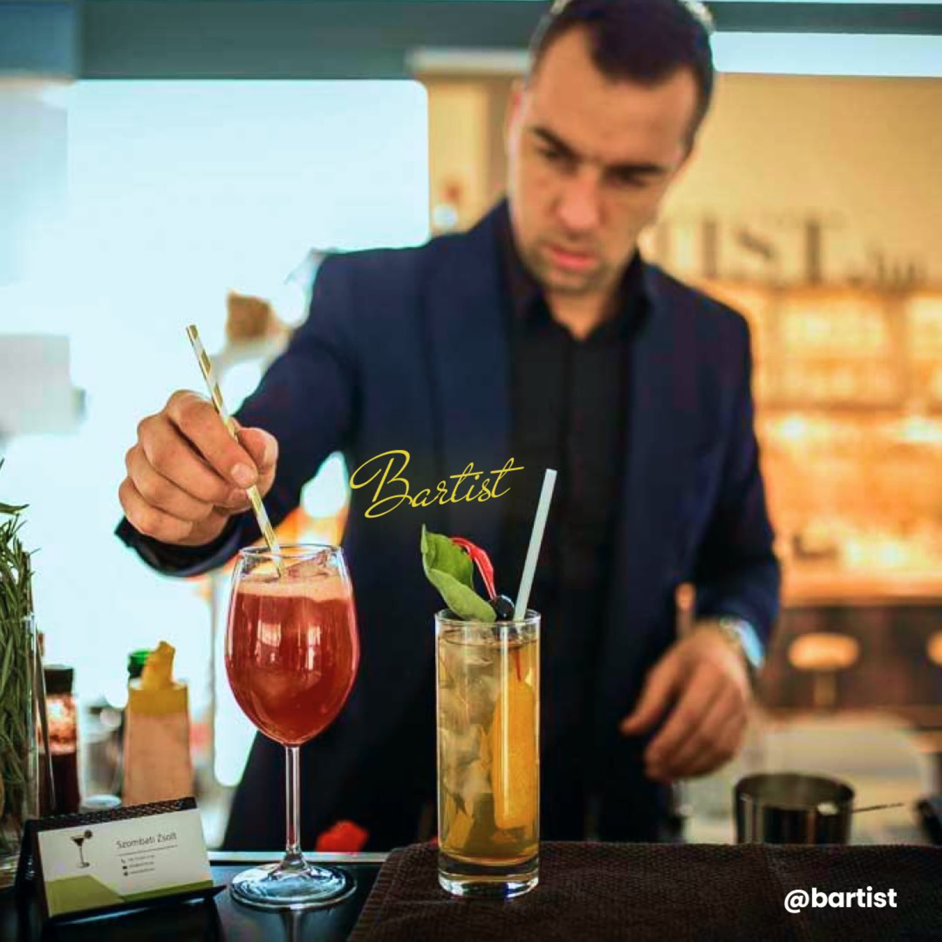 “A koktélbár az olyan mint a kaszinó, itt mindig a ház nyer!”