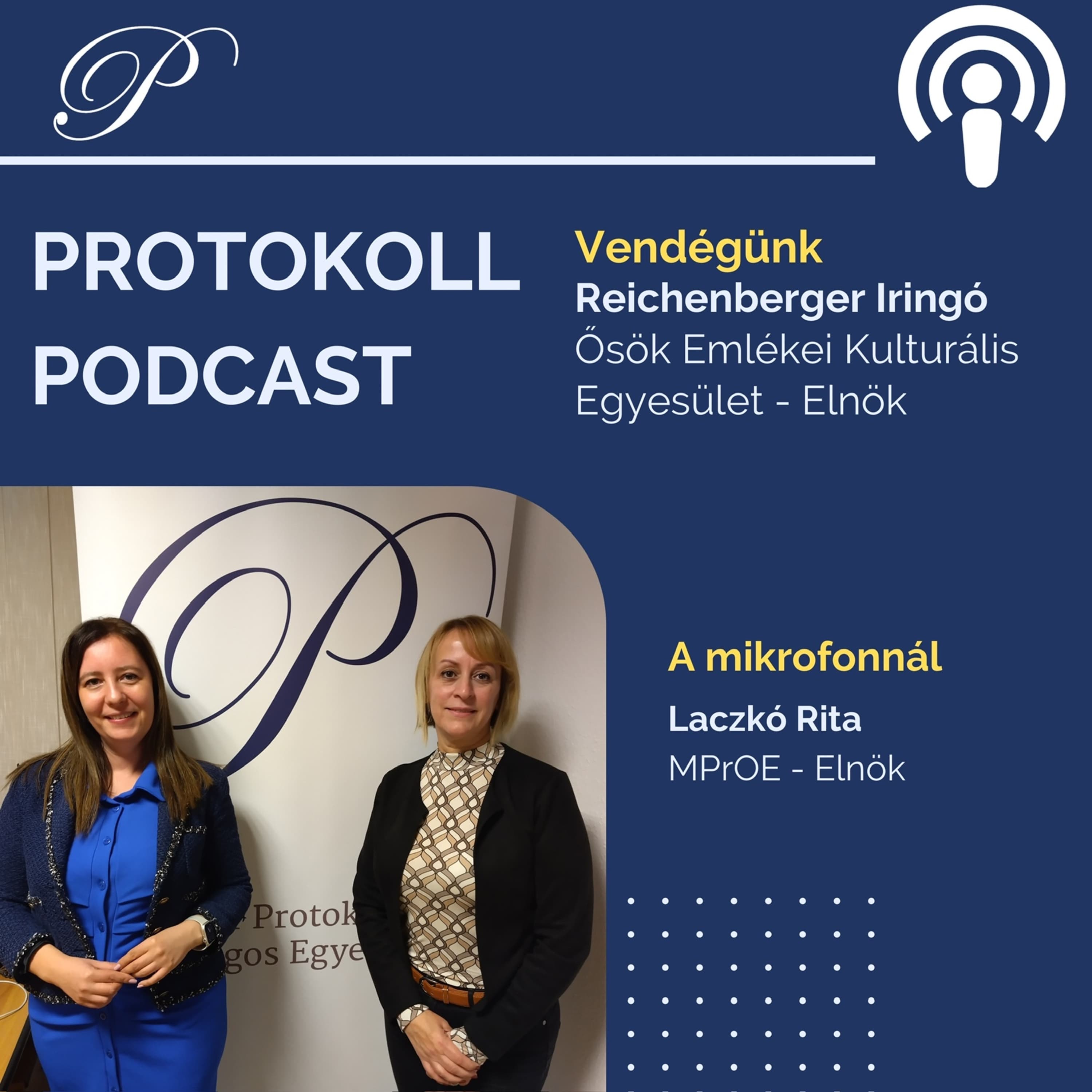 Reichenberger Iringó az Ősök Emlékei Kulturális Egyesület elnöke a vendégünk