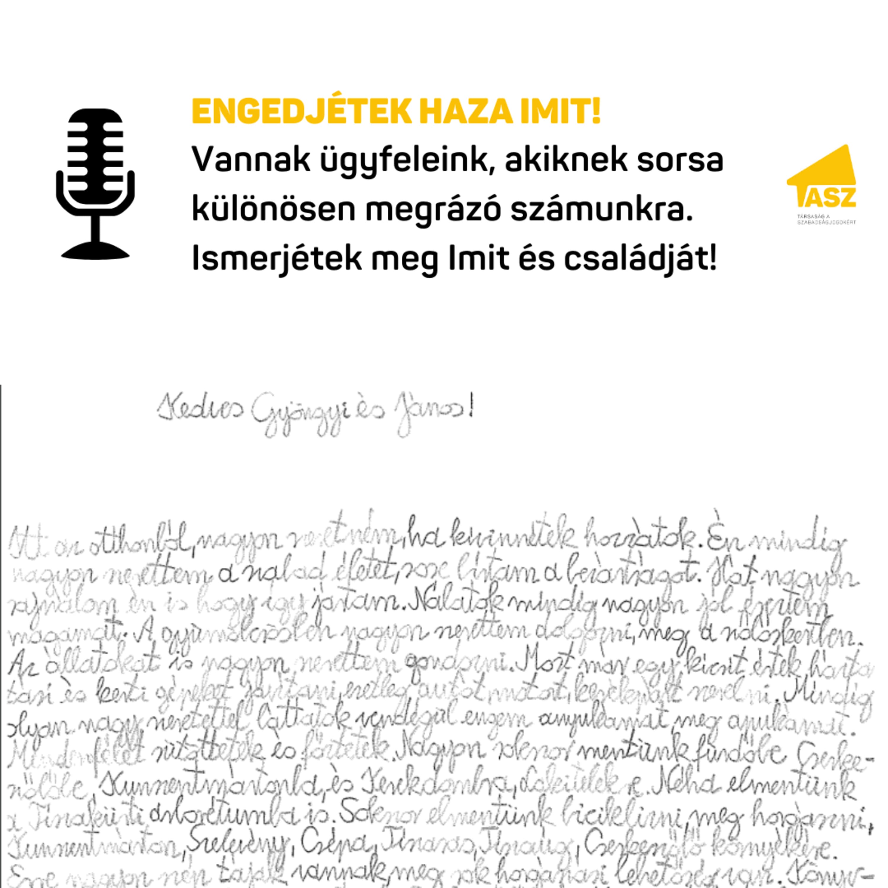 2020.06.14. Engedjétek haza Imit!