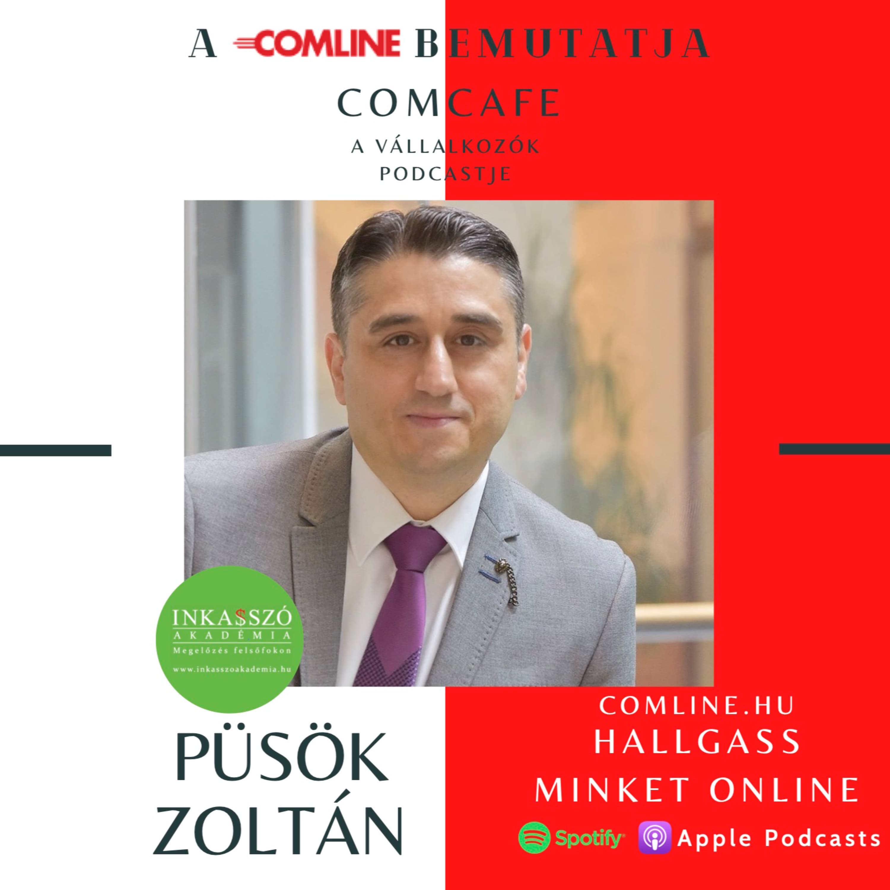 3. Püsök Zoltánnal az Inkasszó Akadémia alapító, tulajdonosával beszélgettünk.