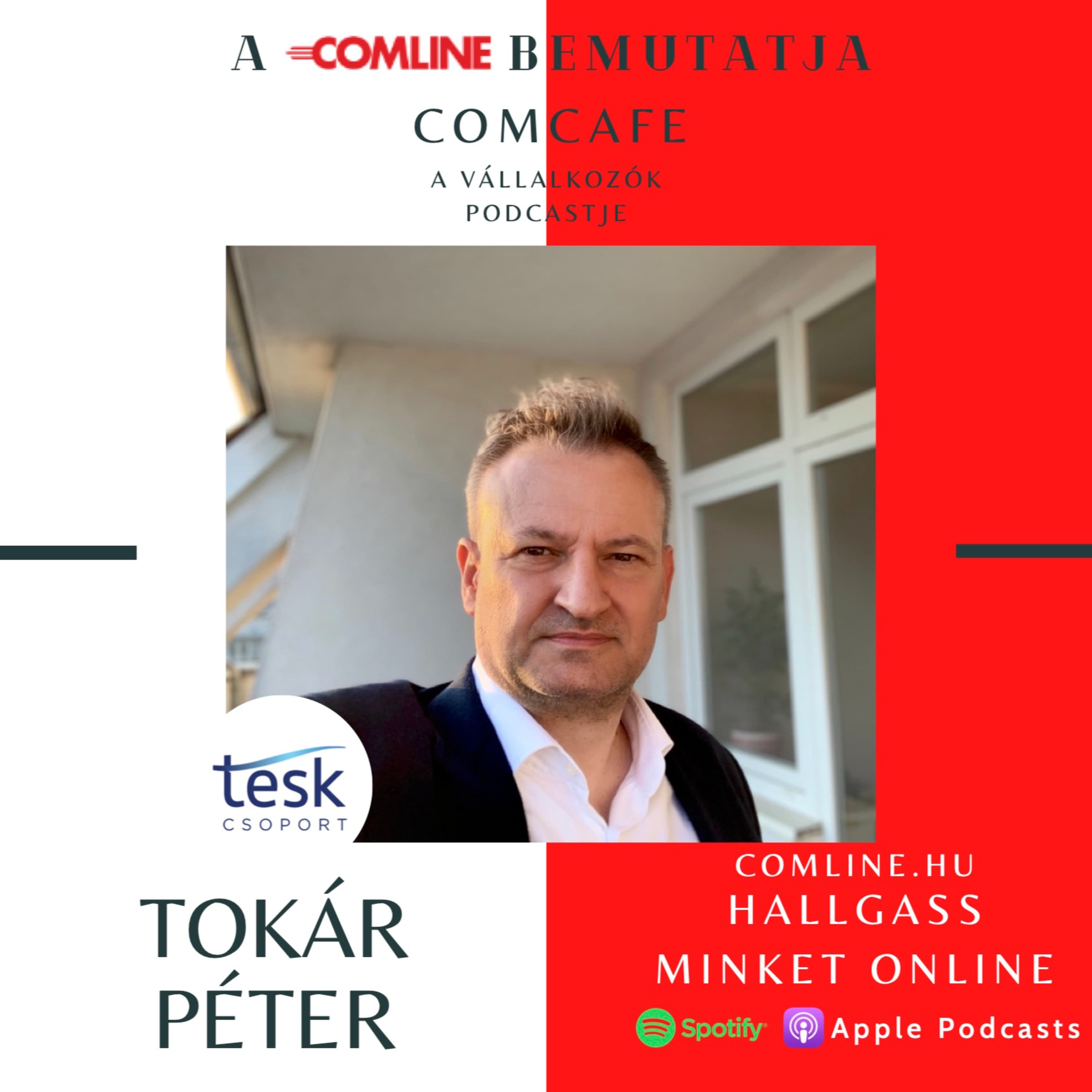 9. Tokár Péterrel a TESK csoport vezetőjével beszélgettünk.