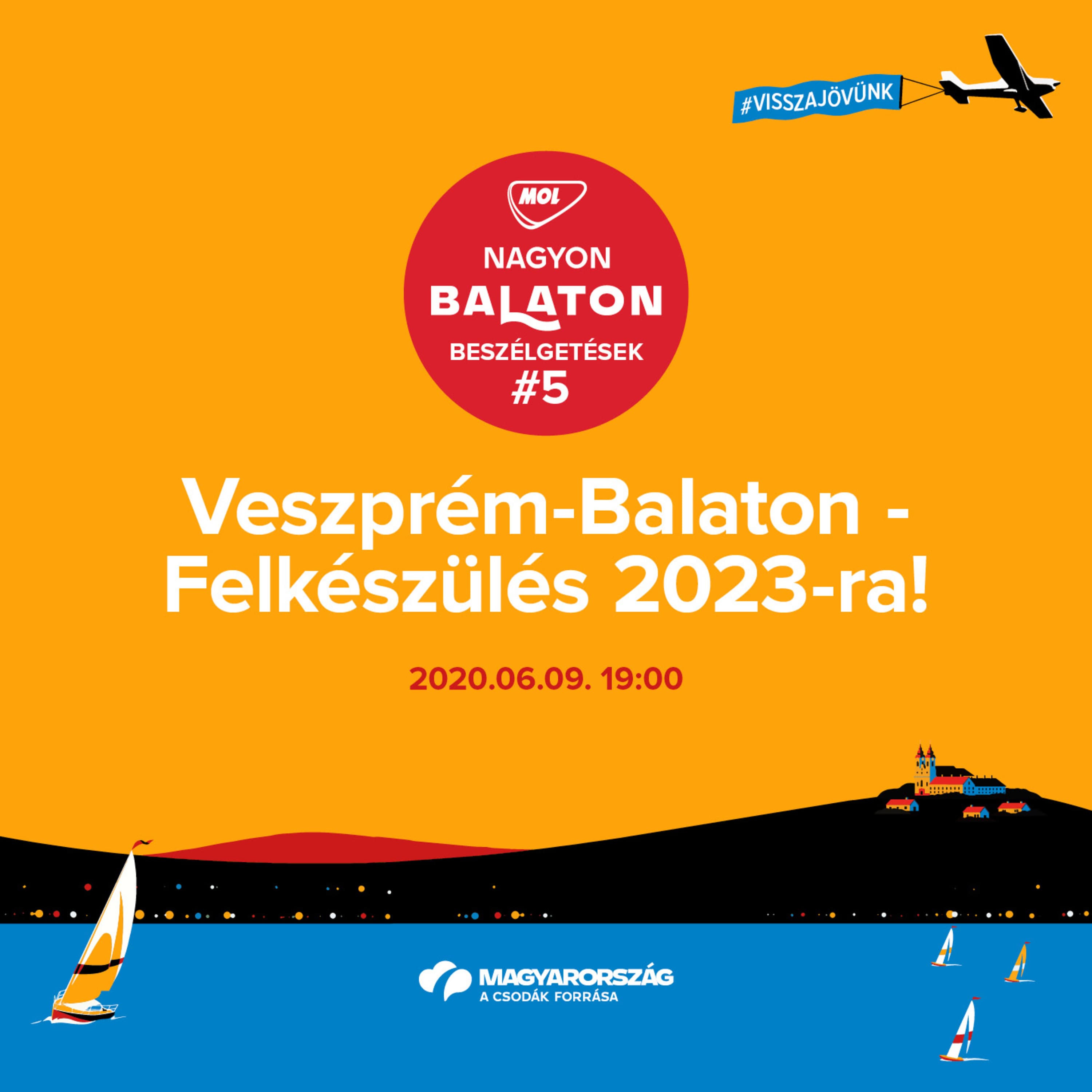 MOL Nagyon Balaton beszélgetések #5 - Veszprém-Balaton - Felkészülés 2023-ra