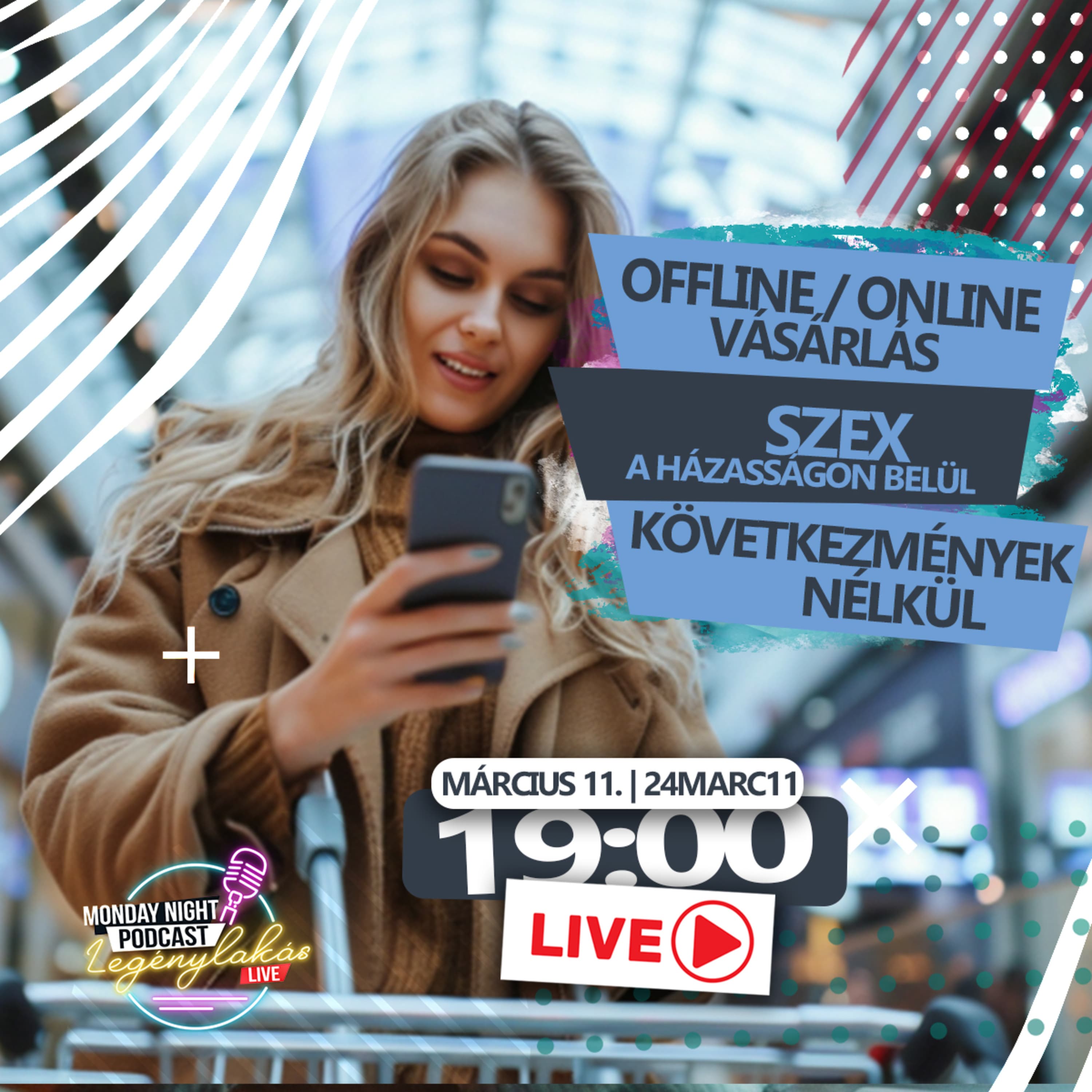 Offline / Online Vásárlás - Szex a házasságon belül - Következmények nélkül | Legénylakás Podcast