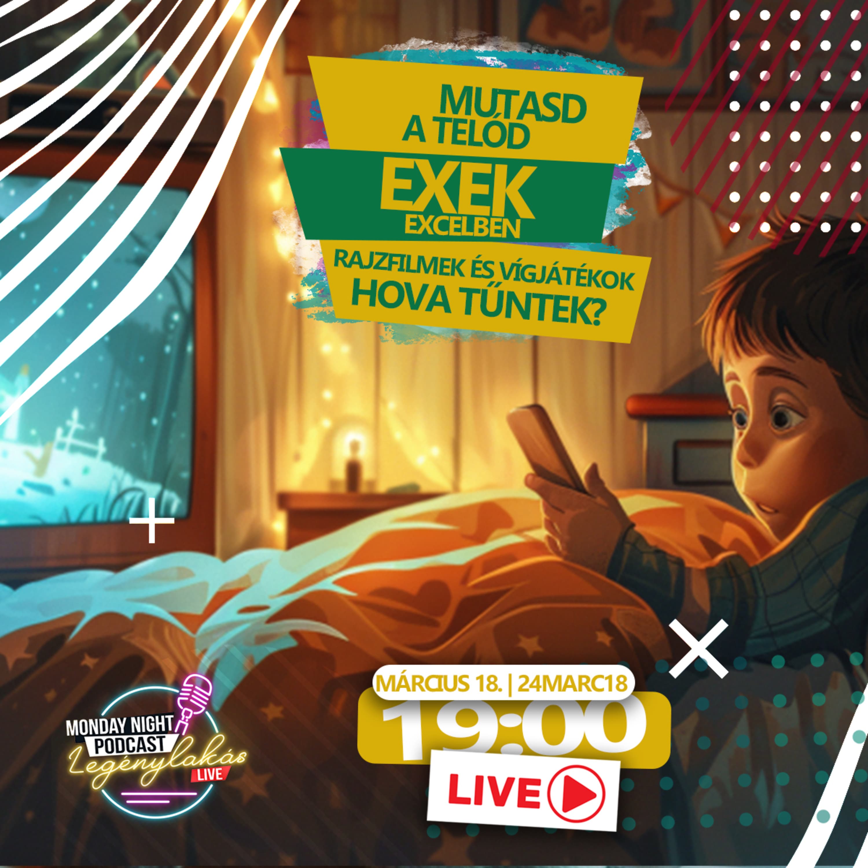 Hova tűntek a vígjátékok - Mutasd a telód - Exek excelben | Legénylakás Podcast