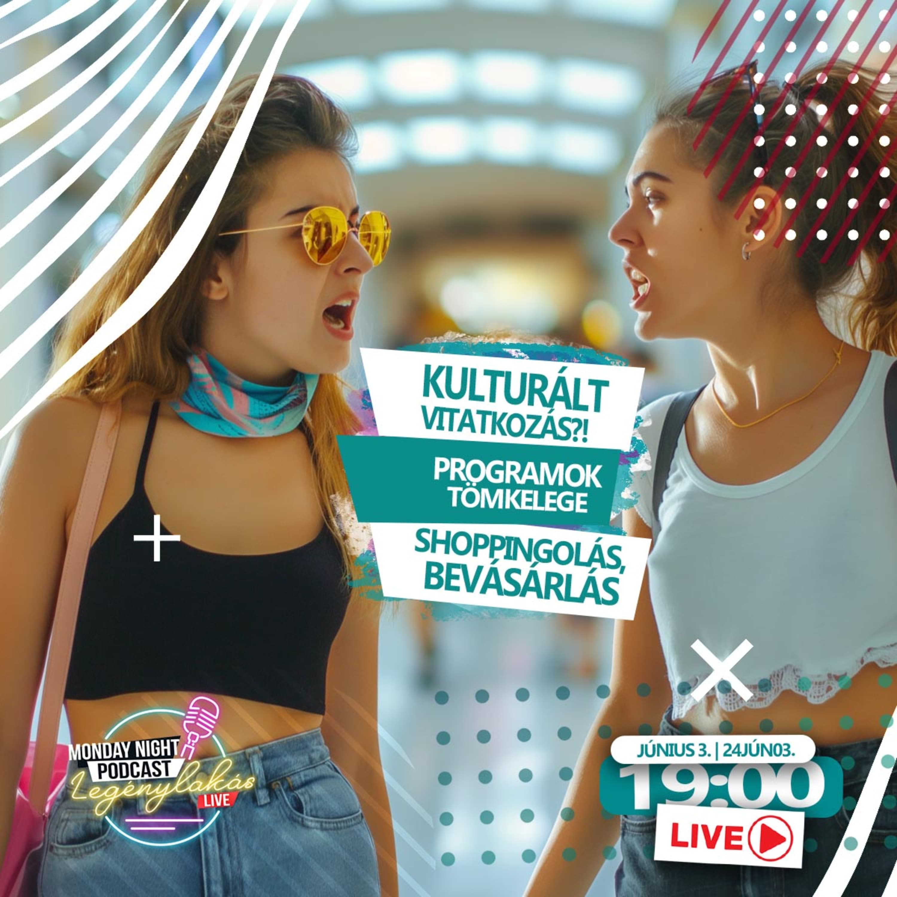 Kulturált vitatkozás? - Programok tömkelege - Shoppingolás, bevásárlás | Legénylakás Podcast