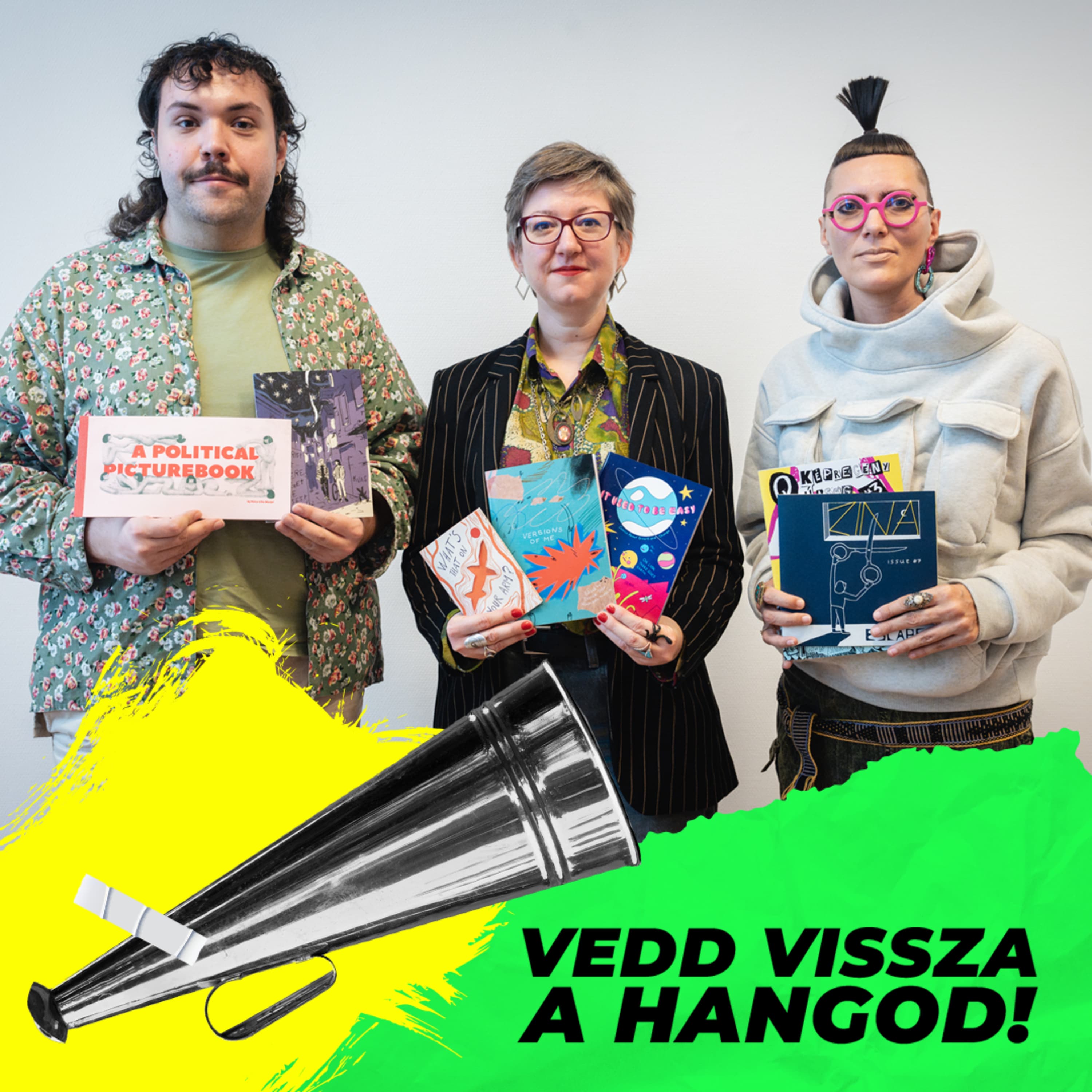 #43 Képregénybe szőtt társadalmi kérdések - Szép Esztert kérdeztük