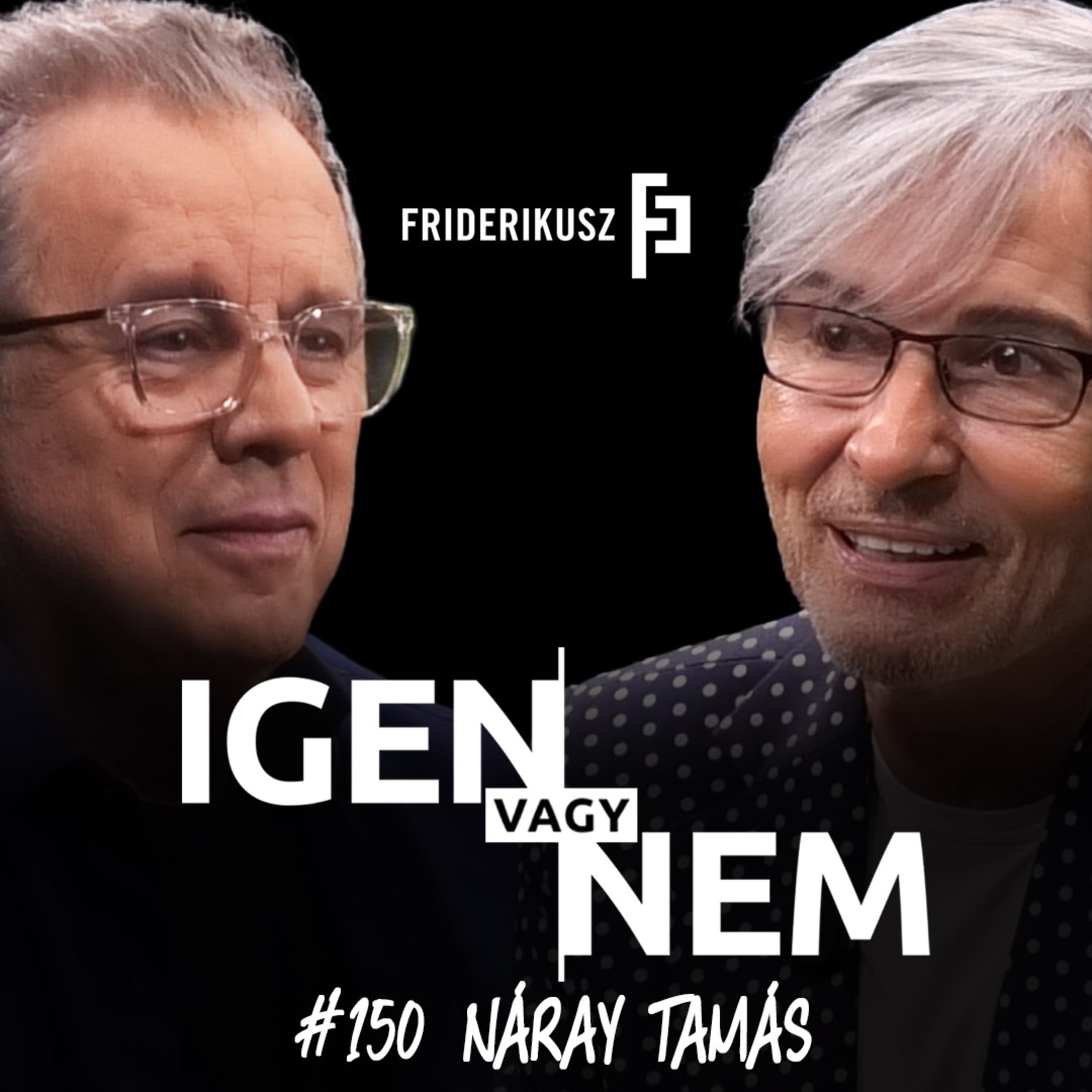 IGEN VAGY NEM? - játékos interjú Náray Tamás íróval, festővel, 2.rész /// Friderikusz Podcast 150.