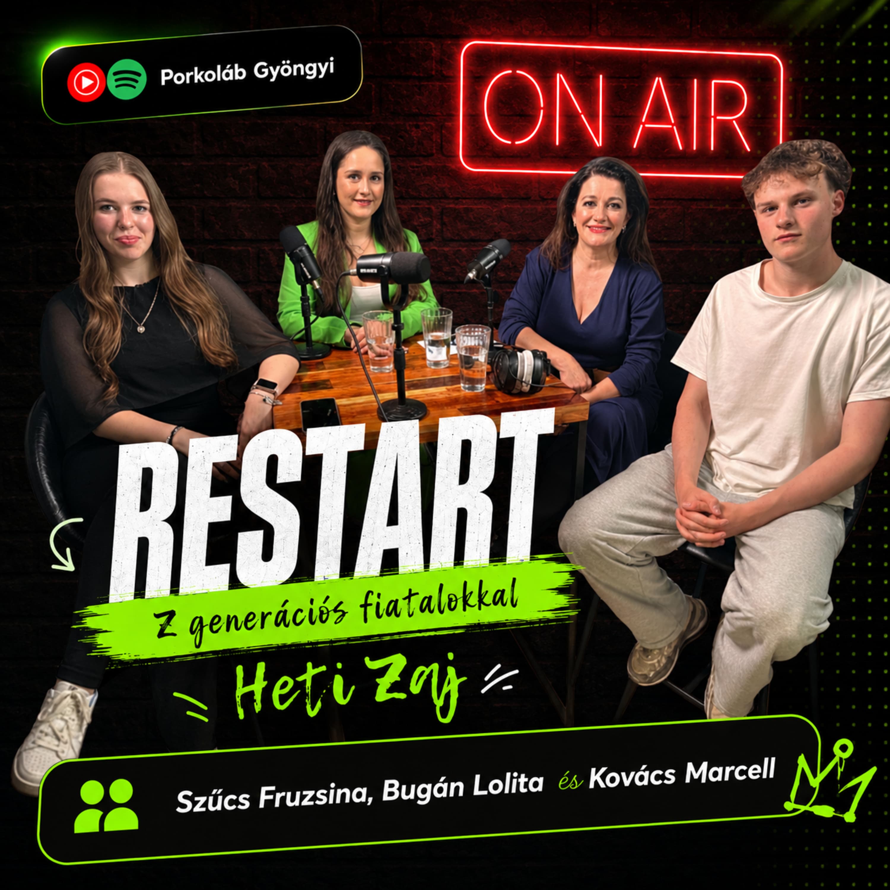 RESTART – beszélgetés a Z generációs fiatalokkal: Heti Zaj