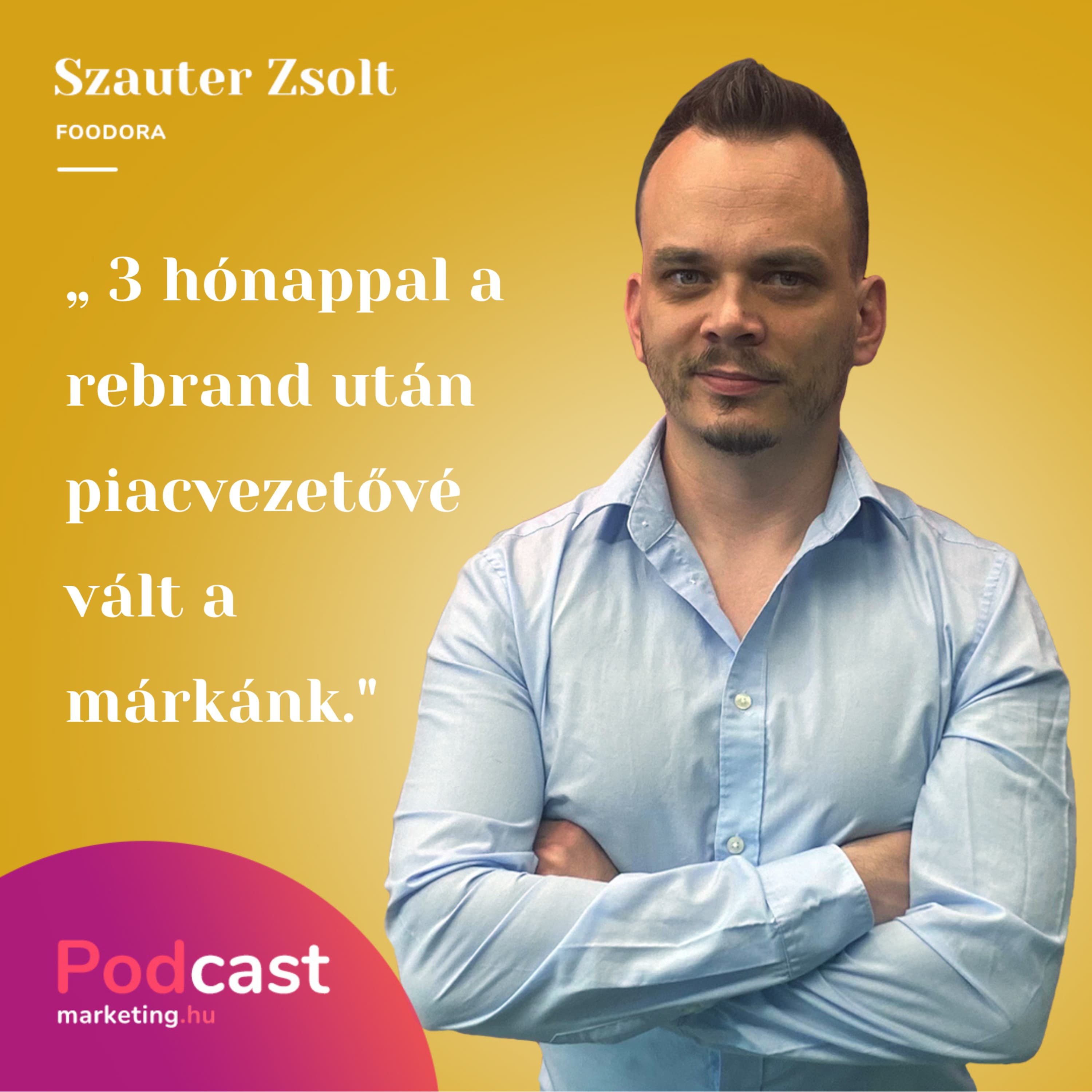 Szauter Zsolt – Foodora | „ 3 hónappal a rebrand után piacvezetővé vált a márkánk.”