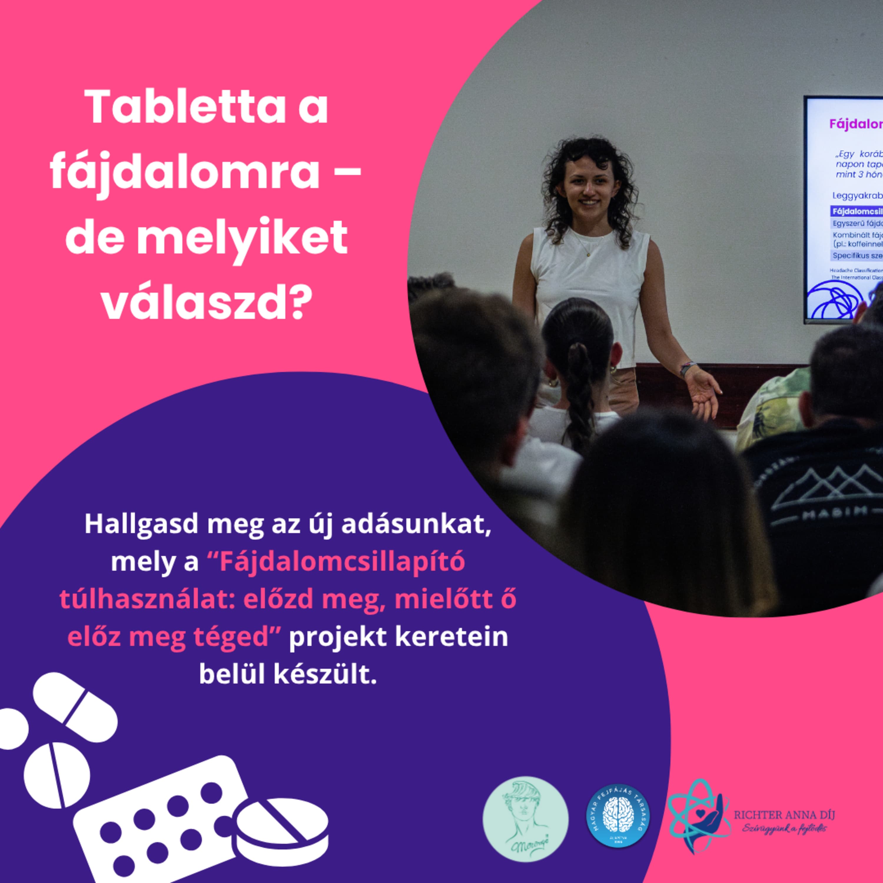 Tabletta a fájdalomra – de melyiket válaszd?
