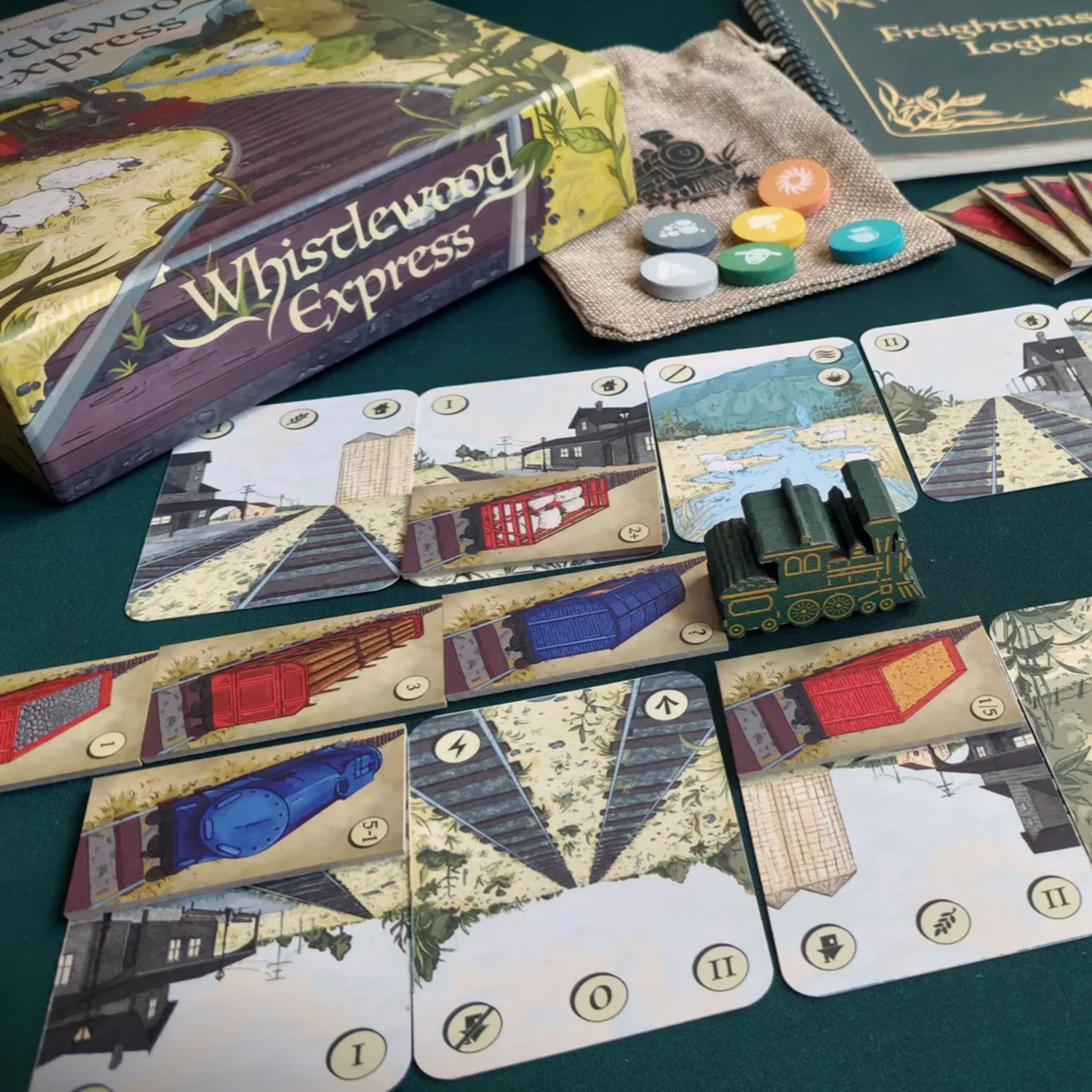 #69 Hegyek között, völgyek között absztraktol a vonat - Whistlewood Express