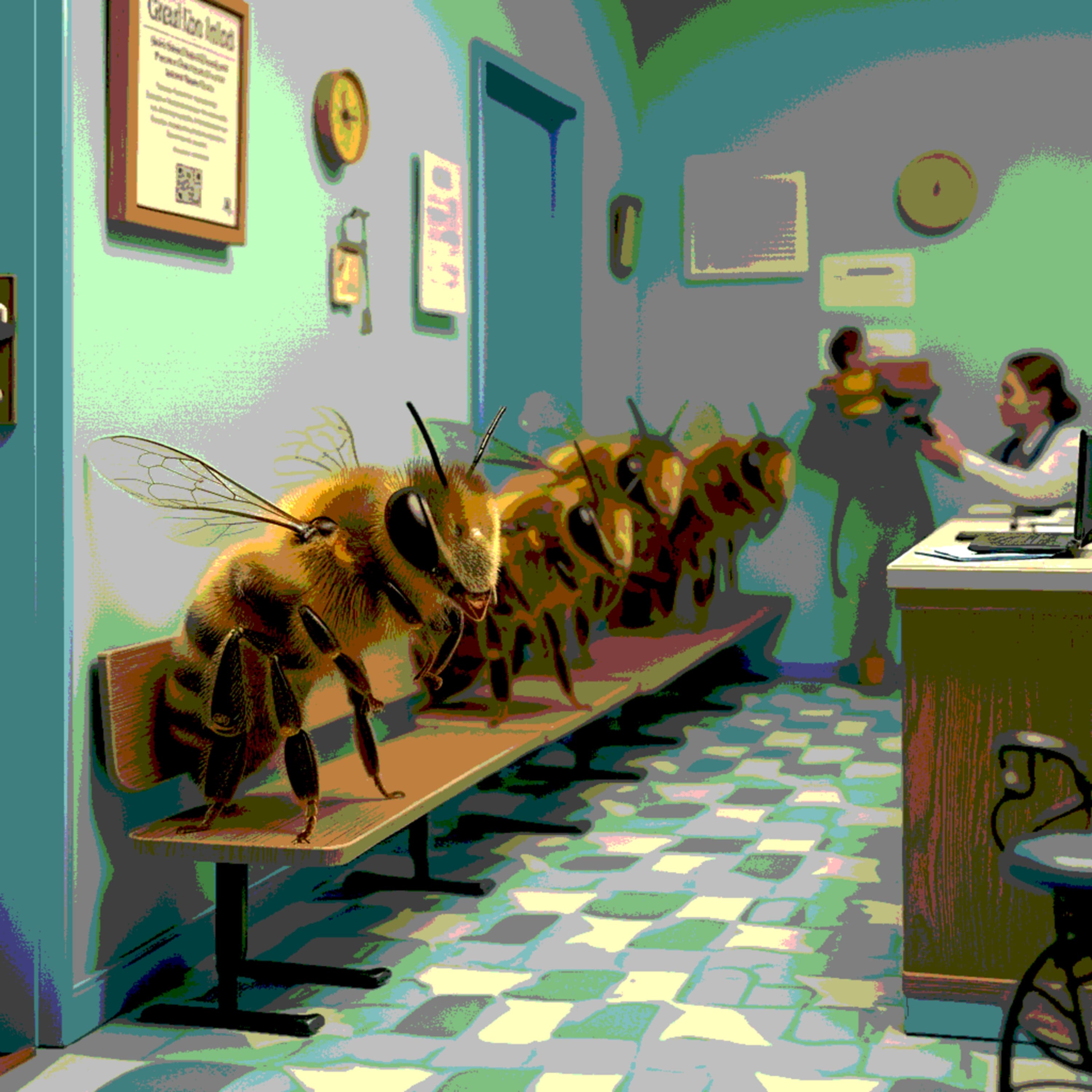 #266 - Várni az orvosnál a többi méhhel