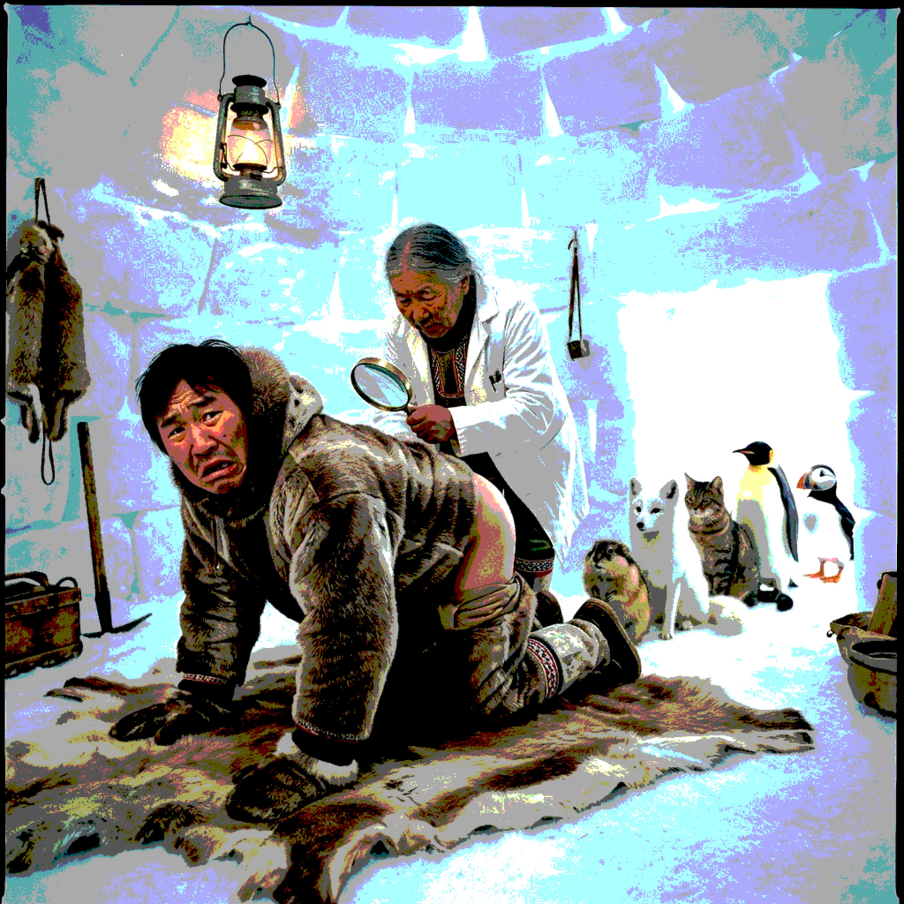 #277 - Állatokat keresni az eszkimó lyukban