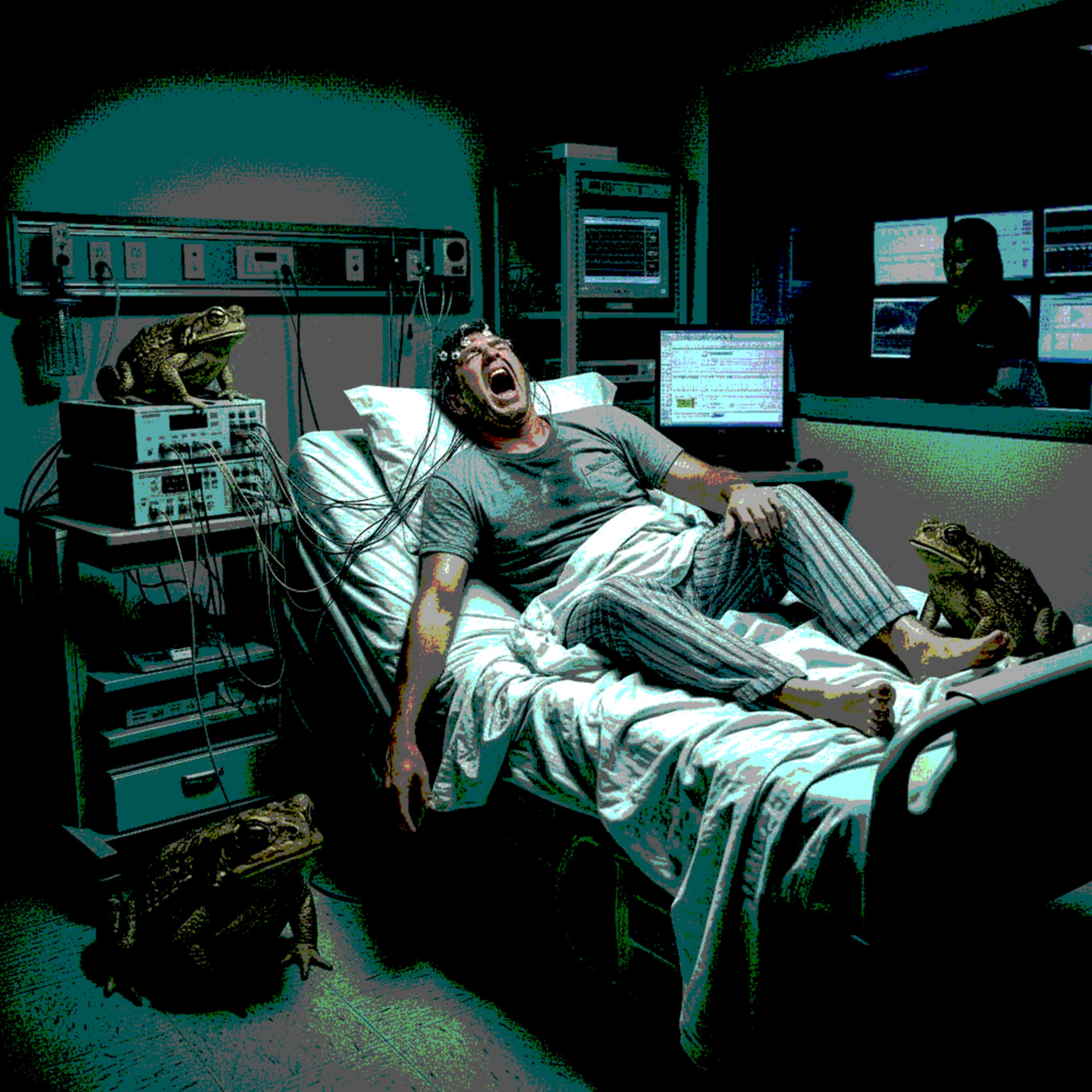 #280 - Óriásbékákkal teli szobában rosszul aludni