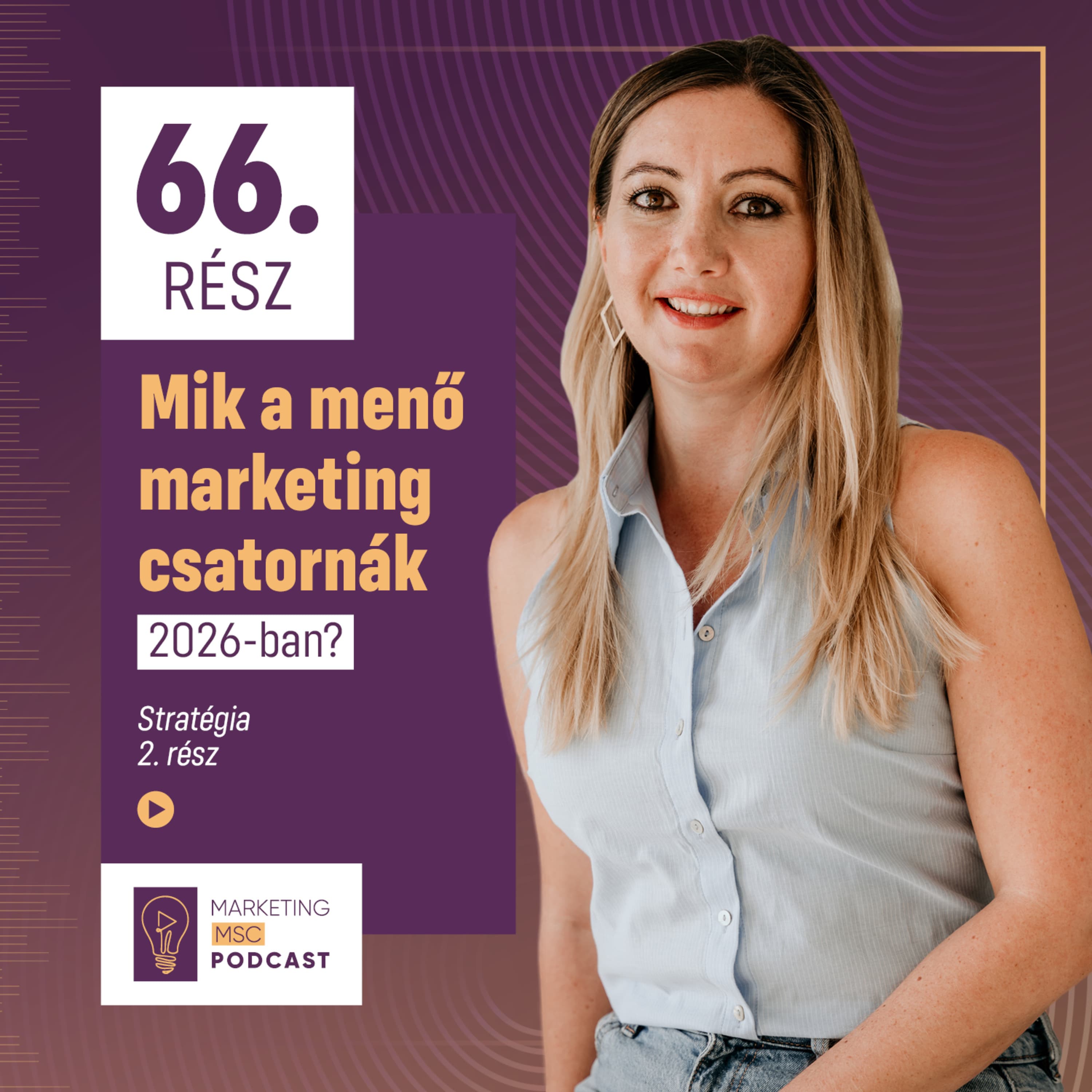 #66 Mik a menő marketing csatornák 2026-ban? Stratégia 2. rész