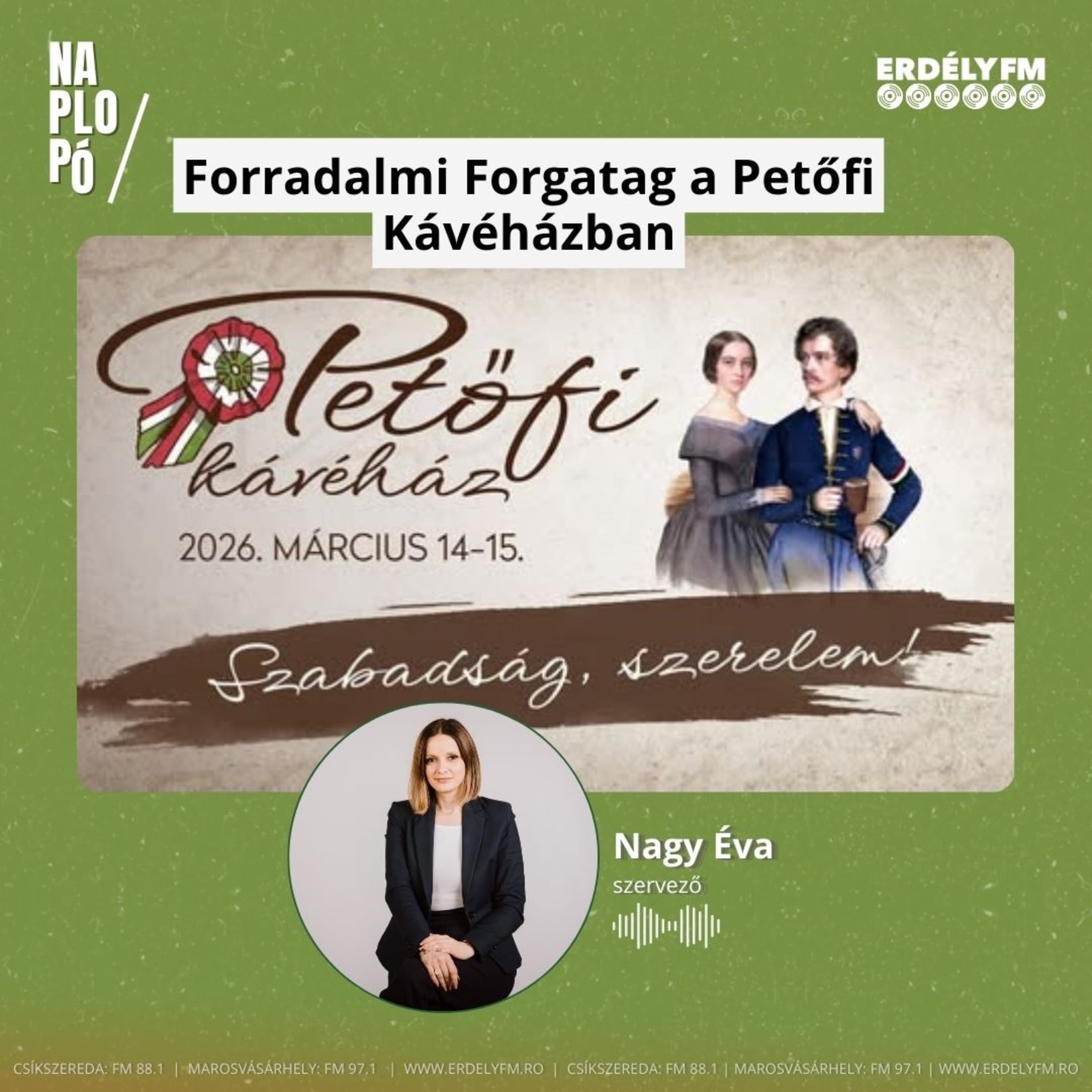 Forradalmi Forgatag a Petőfi Kávéházban