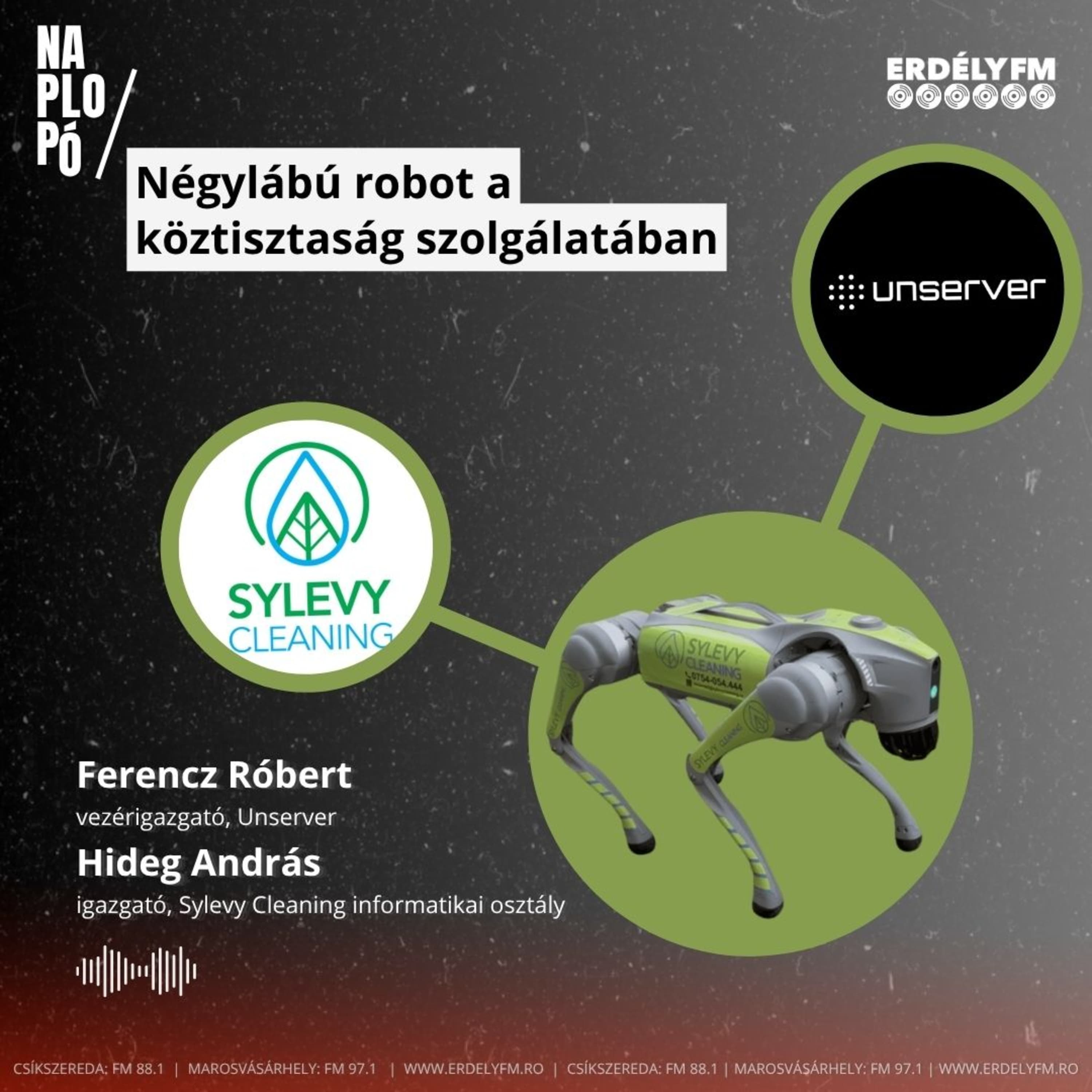 Négylábú robot a köztisztaság szolgálatában
