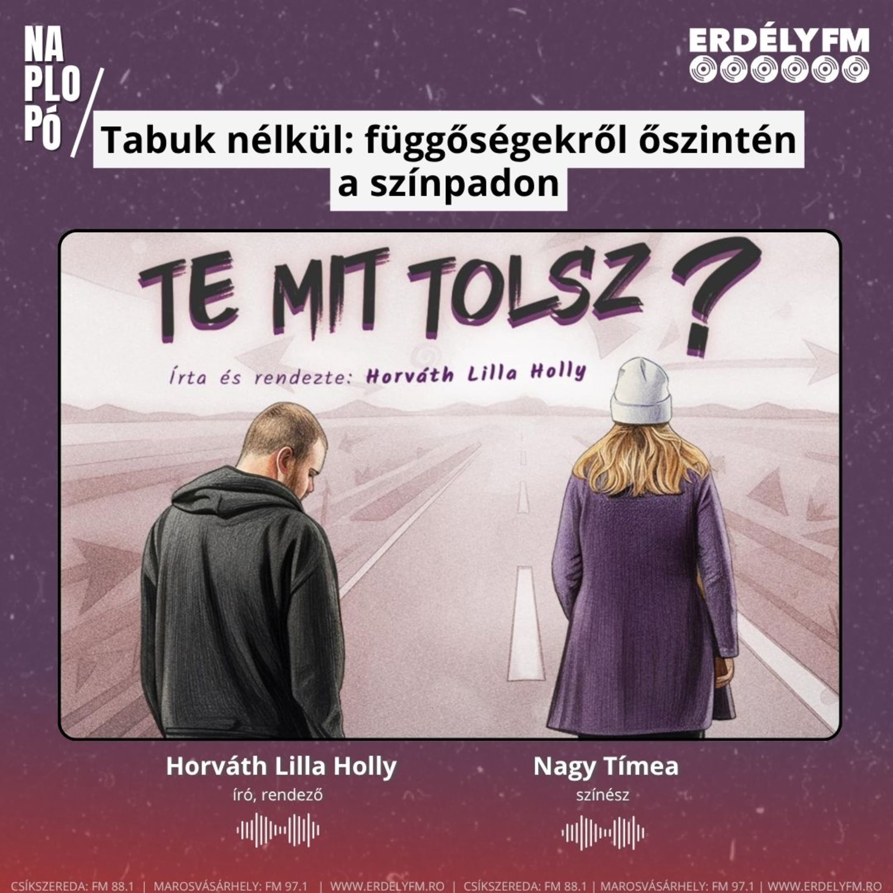 Tabuk nélkül: függőségekről őszintén a színpadon