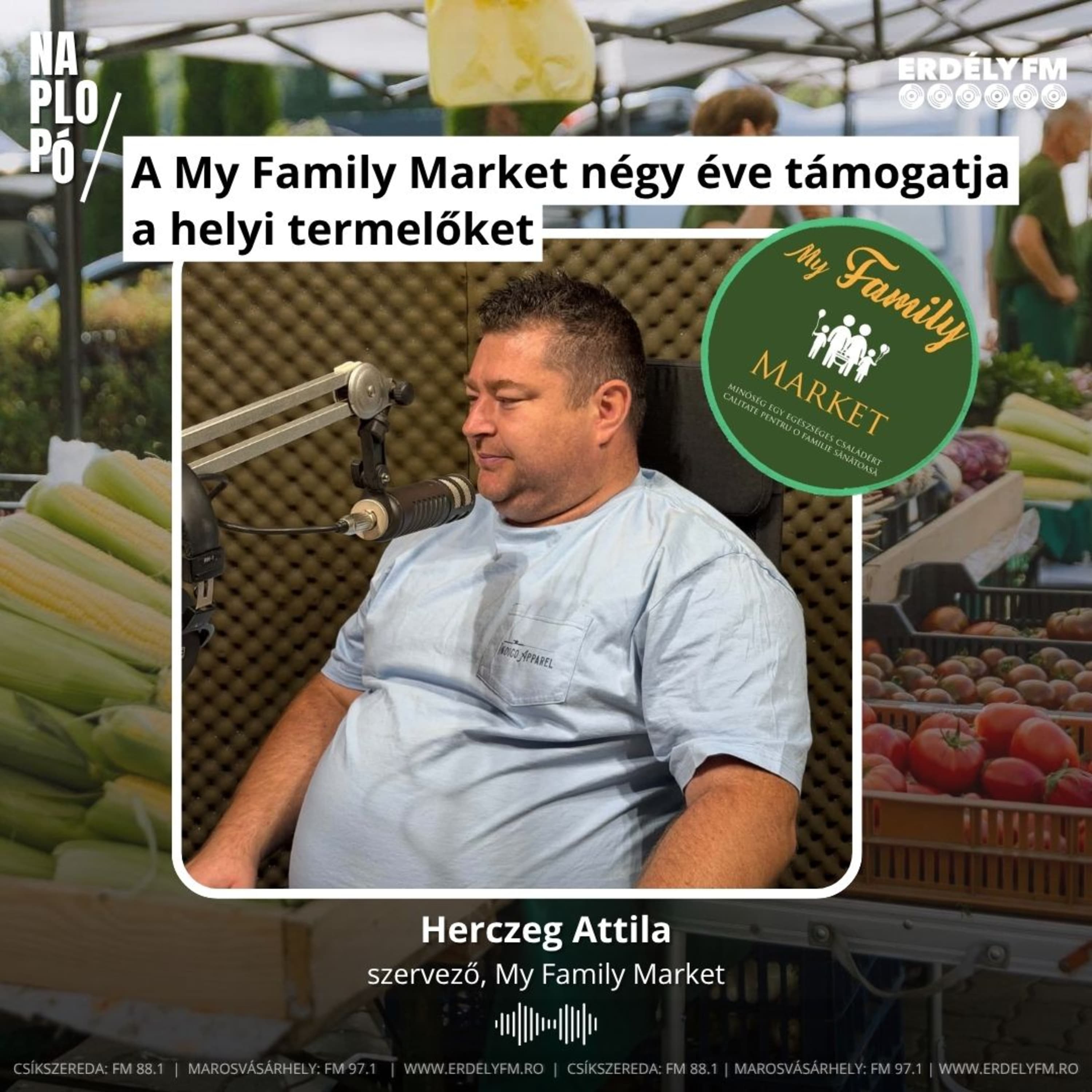 A My Family Market négy éve támogatja a helyi termelőket