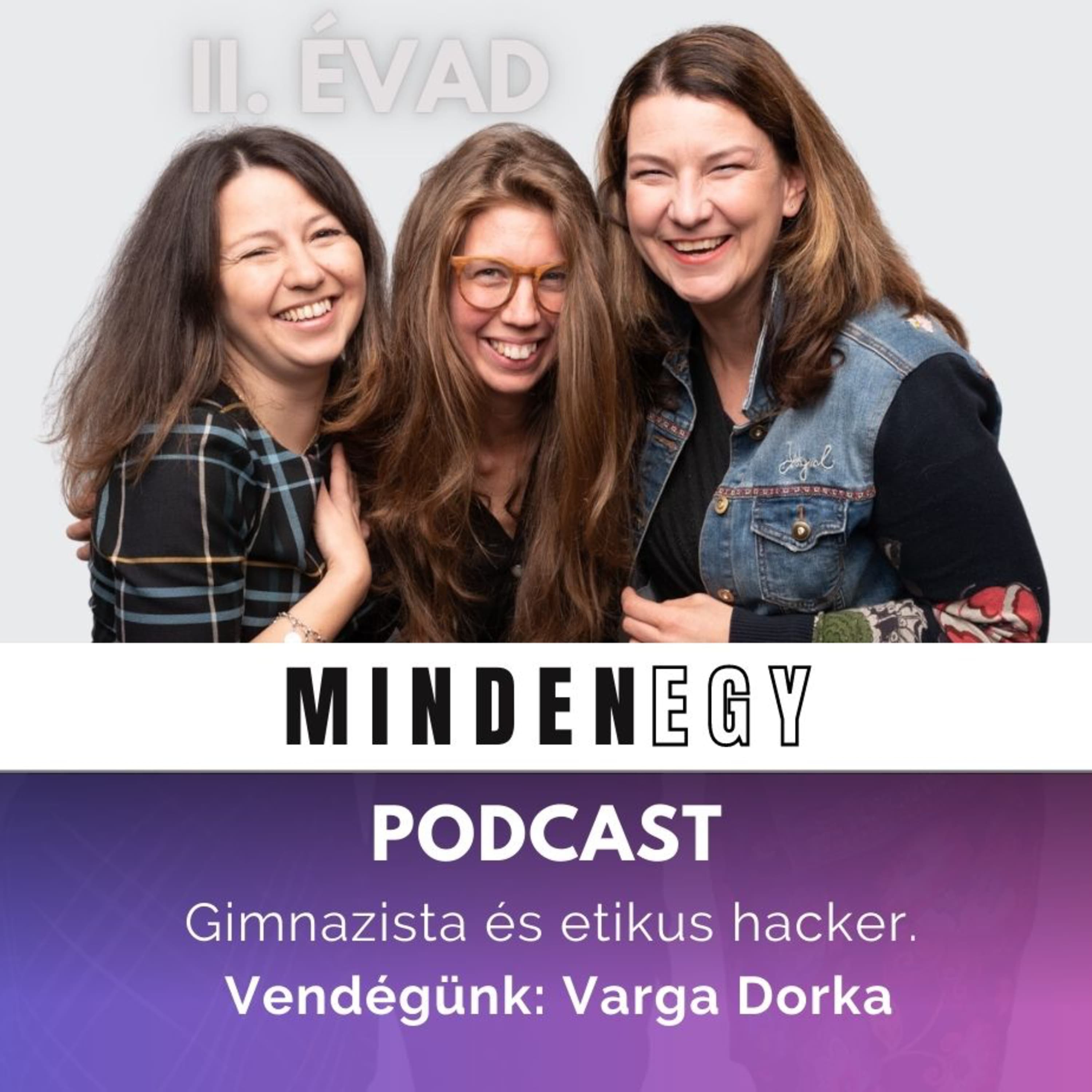 Gimnazista és etikus hacker. Vendégünk: Varga Dorka