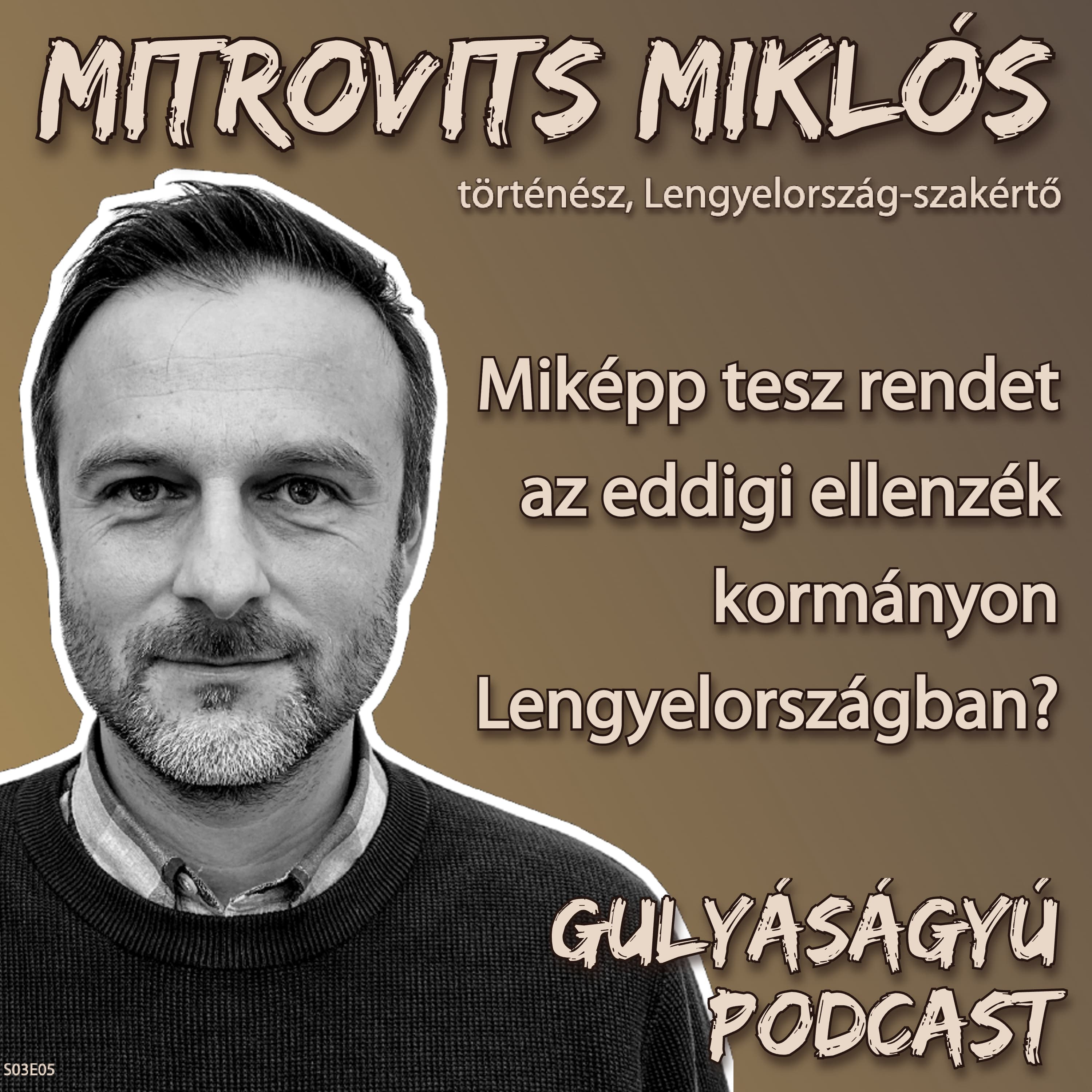 Miképp tesz rendet az eddigi ellenzék kormányon Lengyelországban? – Mitrovits Miklós polonista a Gulyáságyú podcastban – S03E05