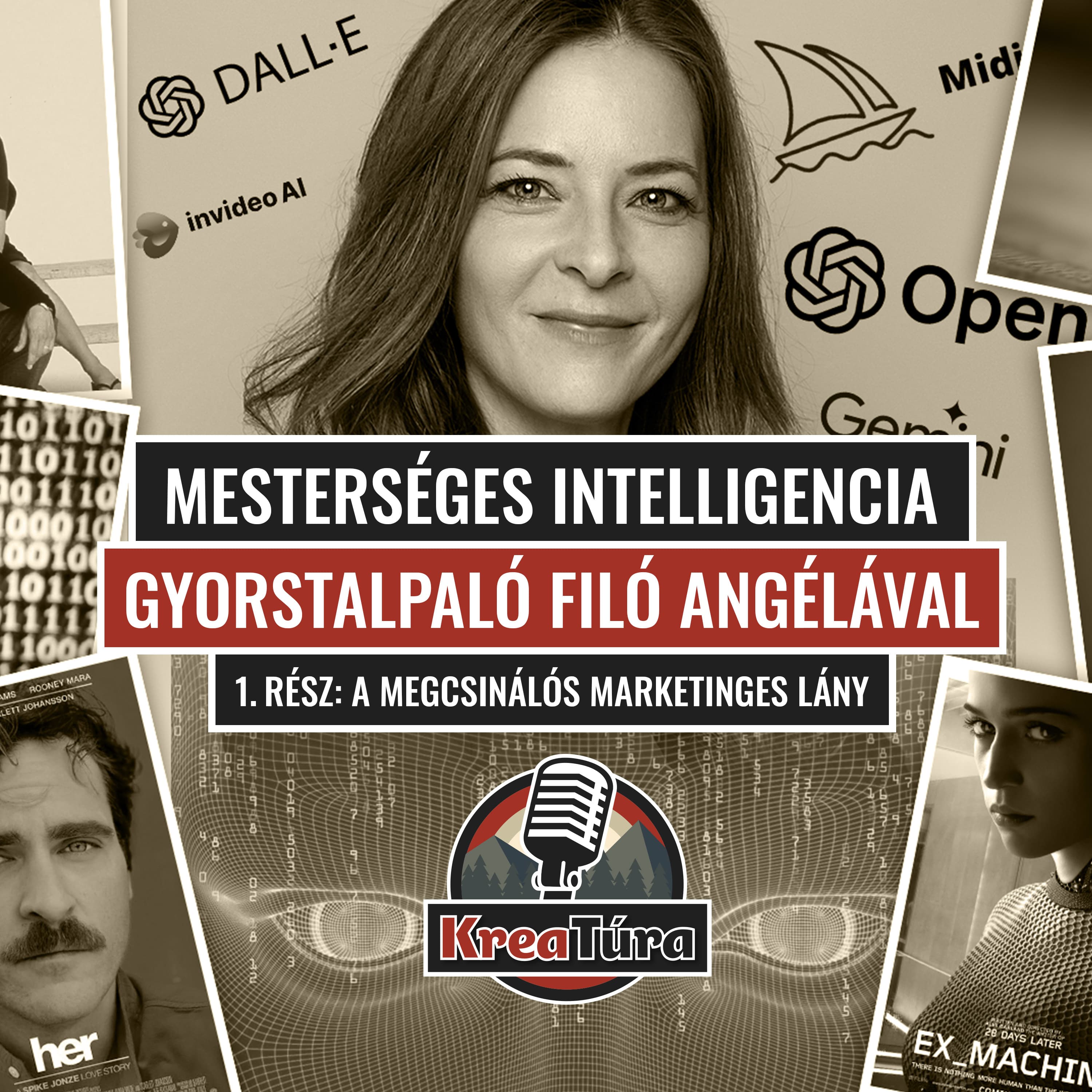 Mesterséges Intelligencia Gyorstalpaló Filó Angélával - 1. rész - Kreatúra Podcast #24/7