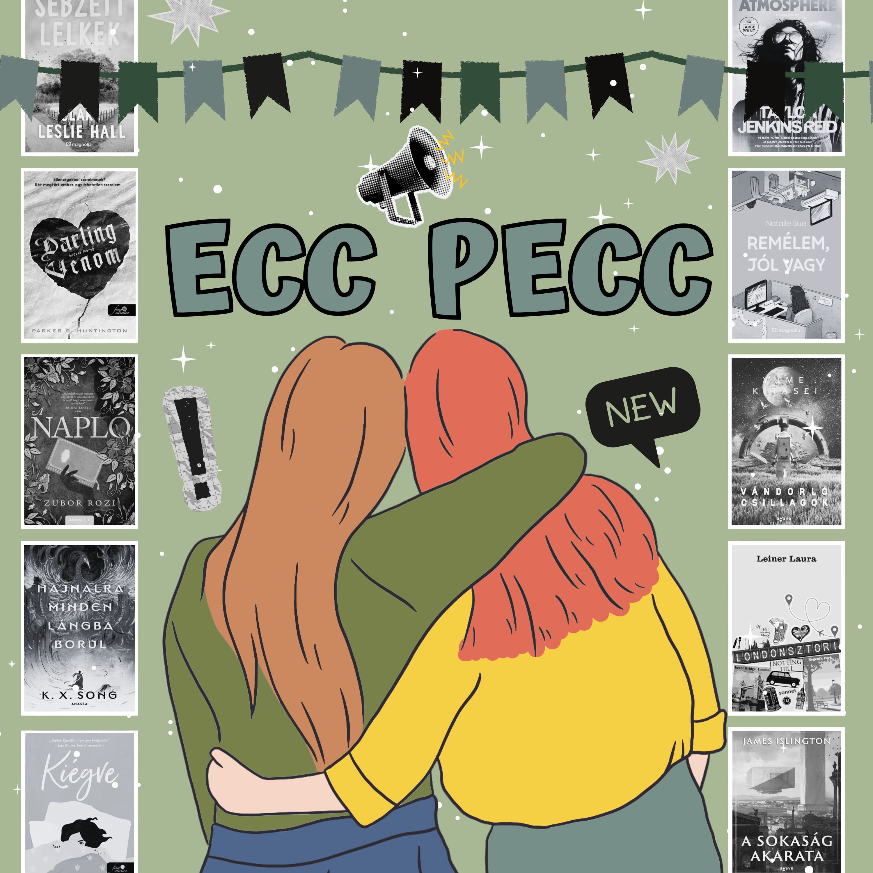 Már megint friss megjelenéseket olvastunk! 😎📚 Ollé! // S03 E41 // Ecc Pecc Podcast
