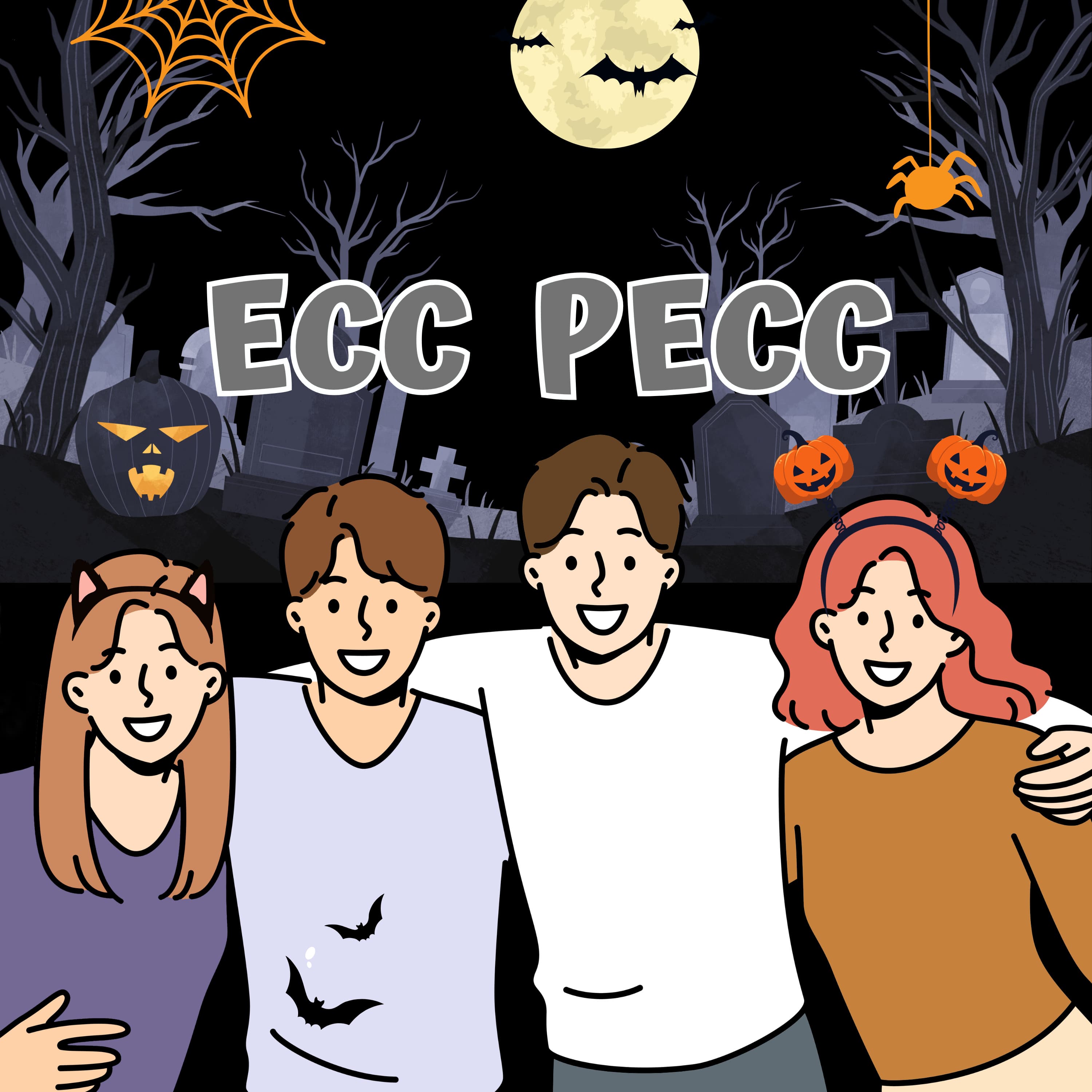 🎃 Halloweeni para time 🎃 - avagy közös borzongás a fiúkkal!🦇// S03 E43 // Ecc Pecc Podcast