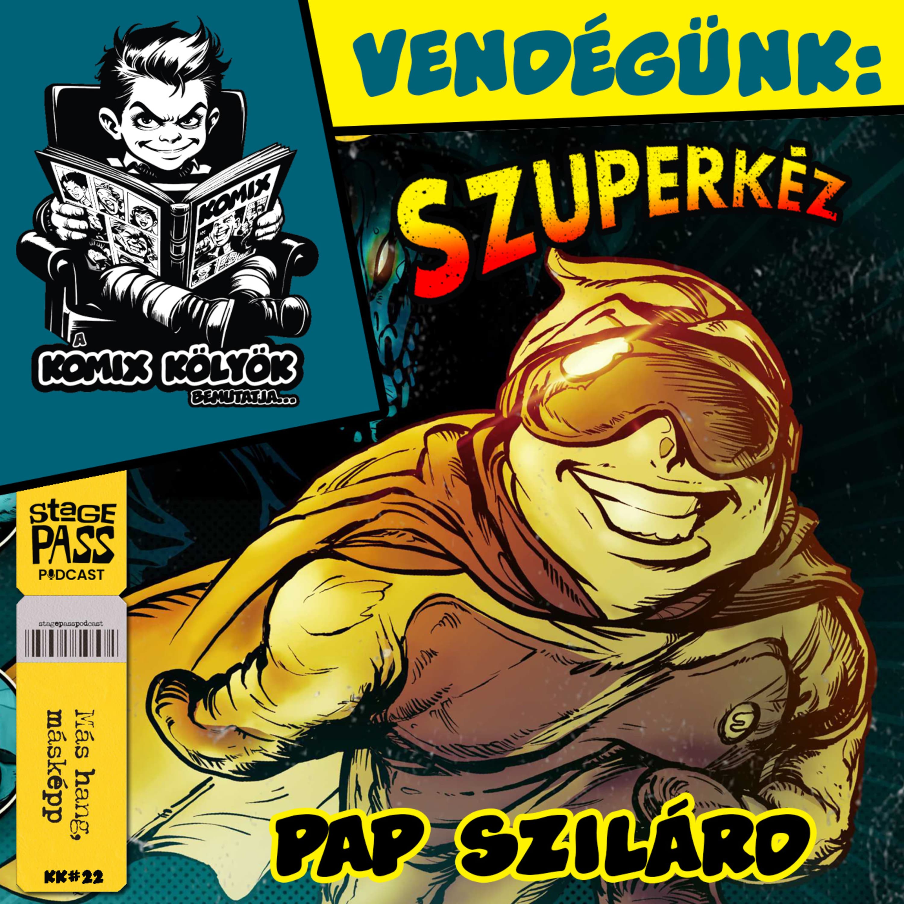Komix Kölyök bemutatja: Pap Szilárd - kk#22 spp#171 Létezik egy magyar képregény, ami hamarosan több országban is meg fog jelenni több tízezer példányban és itthon szinte alig ismeri valaki.