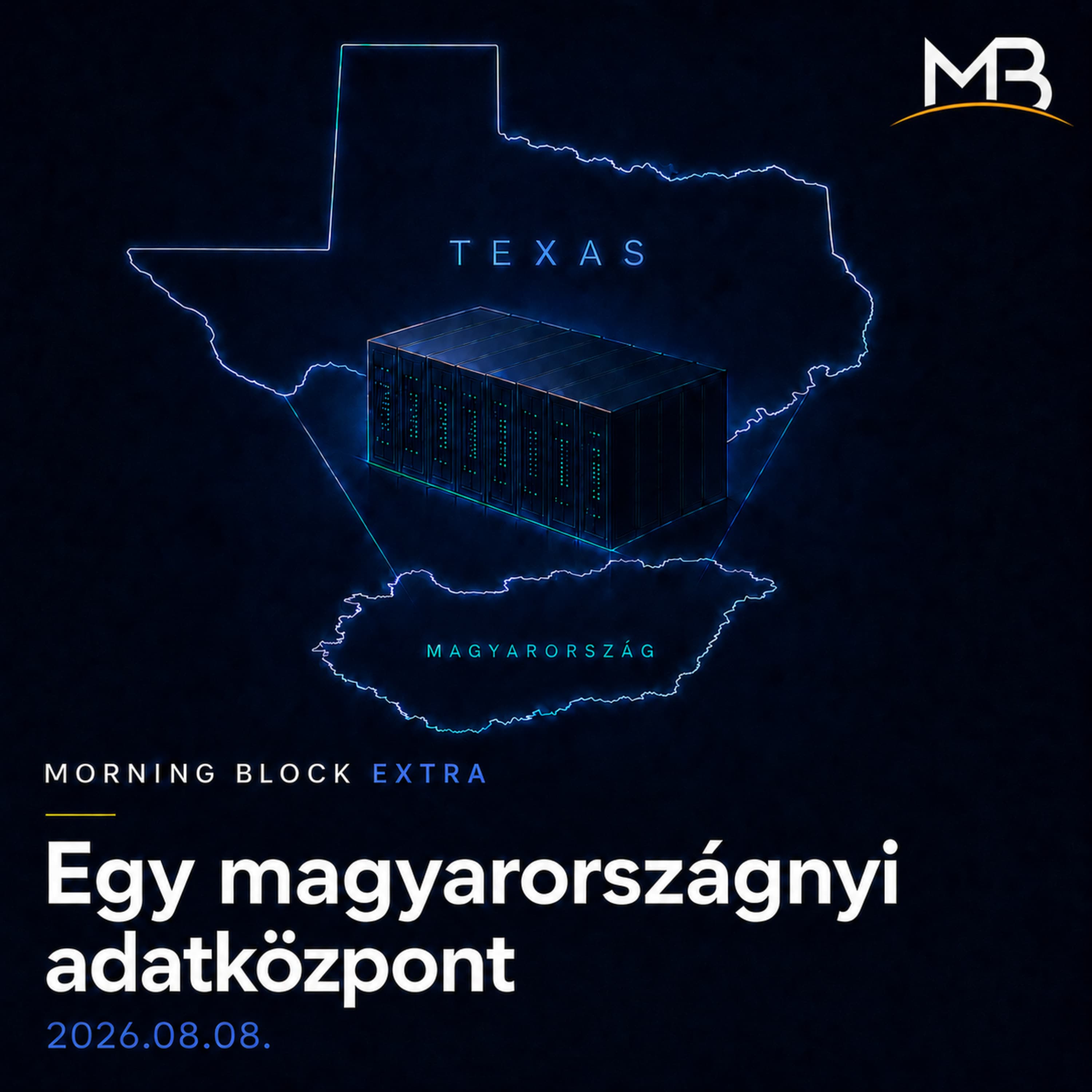 Morning Block Extra: Egy magyarországnyi adatközpont. 2026.08.08.