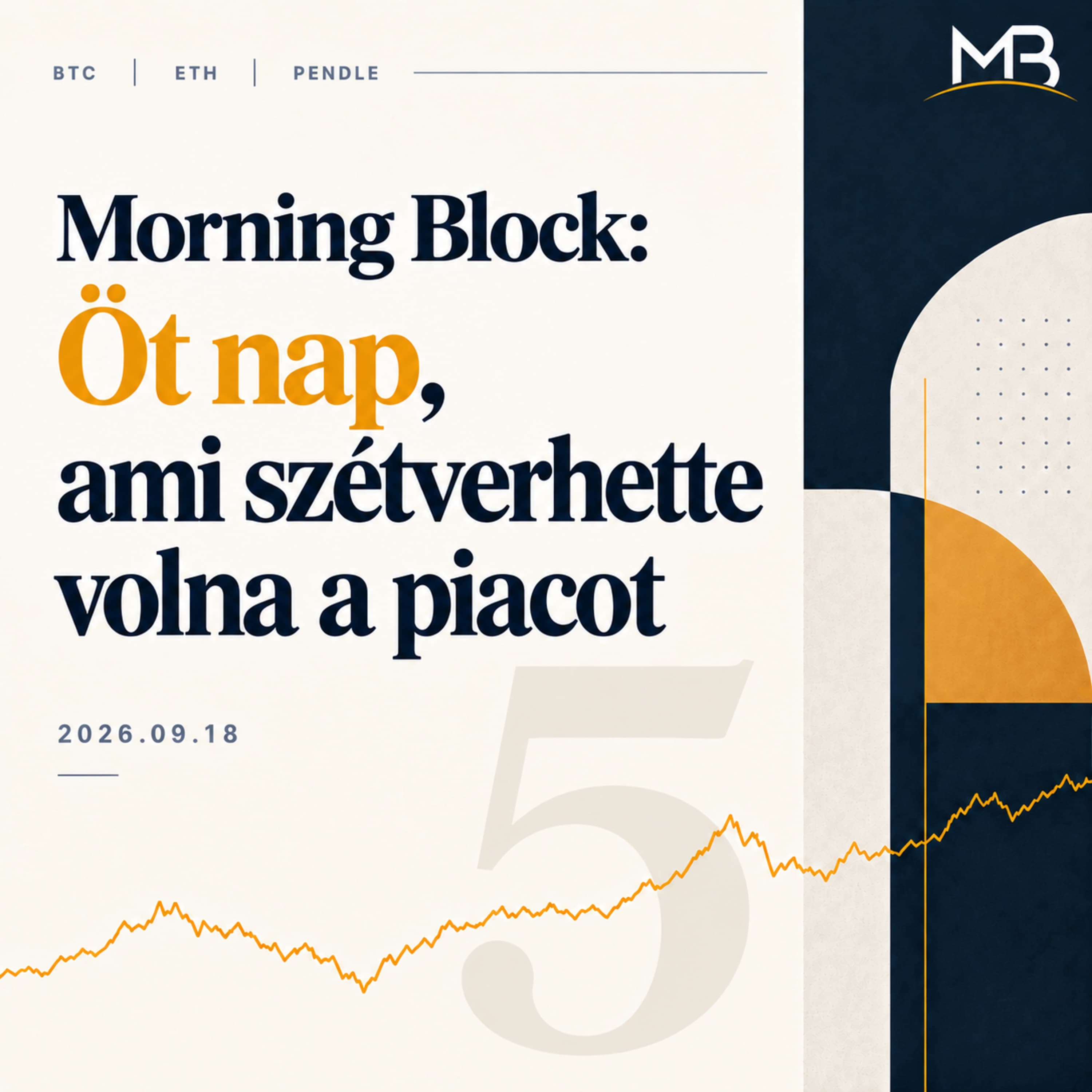 Morning Block: Öt nap, ami szétverhette volna a piacot | 2026.09.18