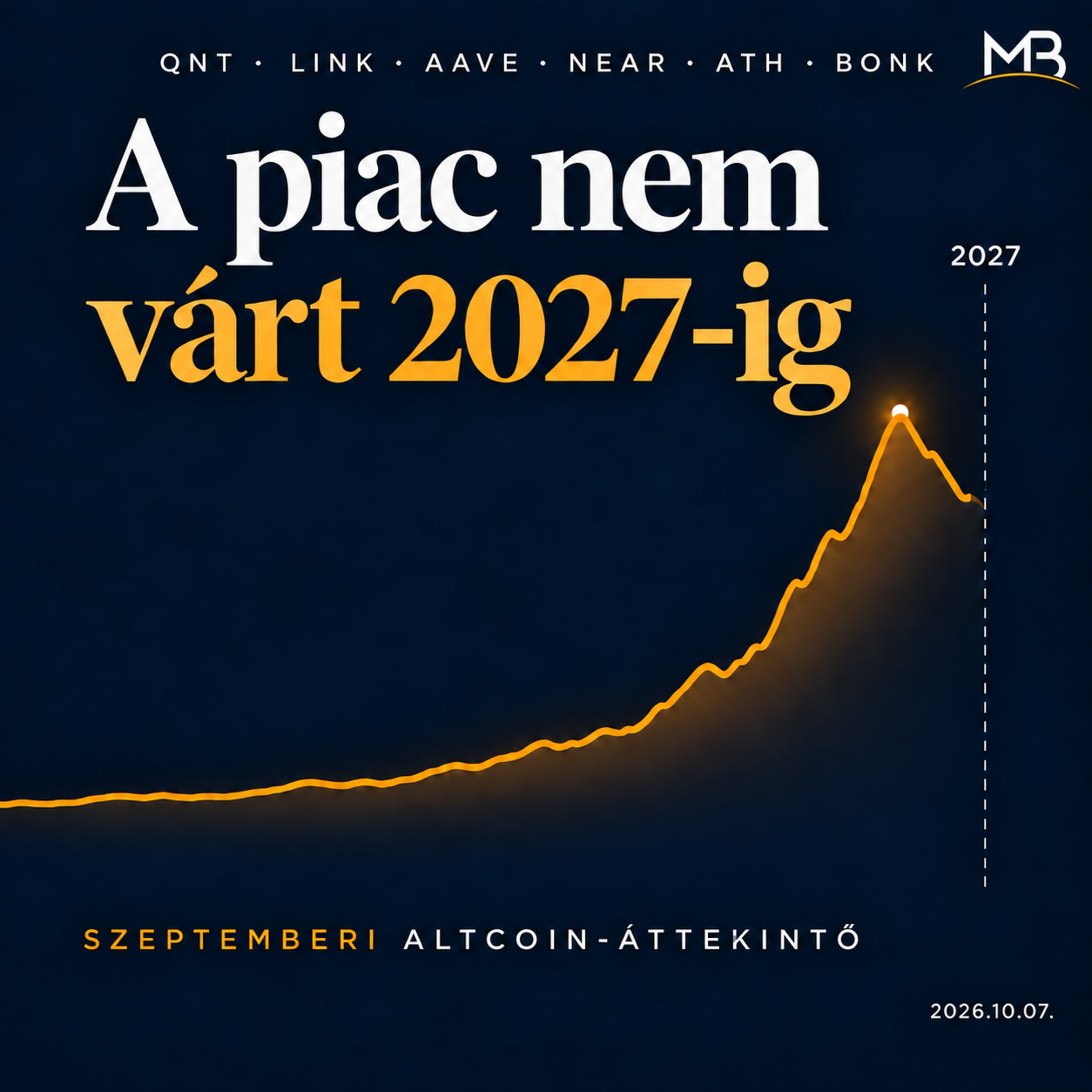 A piac nem várt 2027-ig | Szeptemberi altcoin-áttekintő