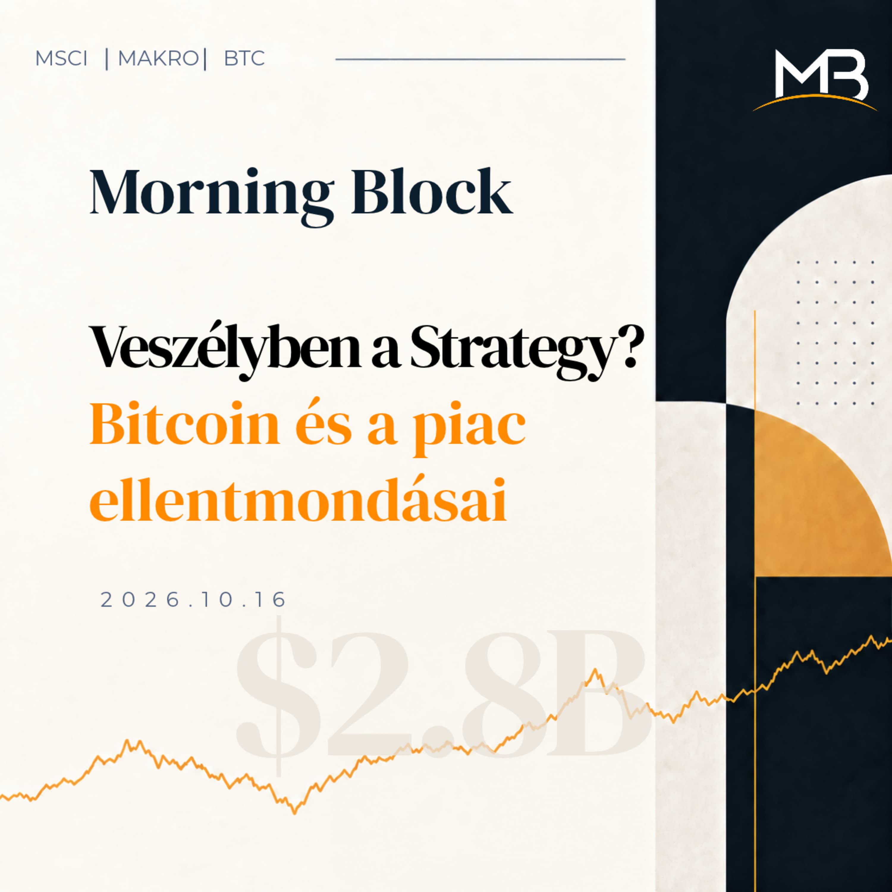 Veszélyben a Strategy? Bitcoin és a piac ellentmondásai | Morning Block