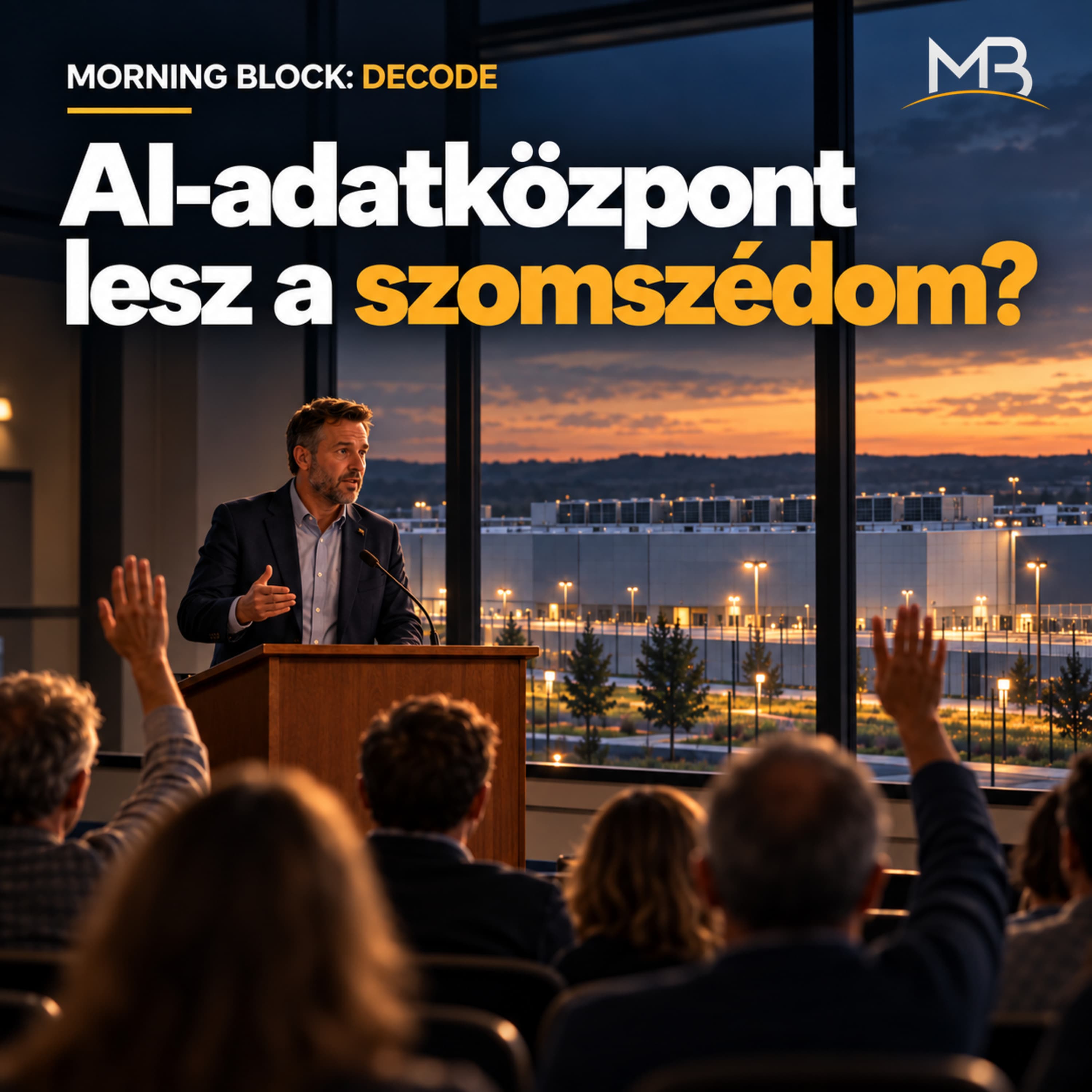 AI-adatközpont lesz a szomszédom? | Morning Block Decode