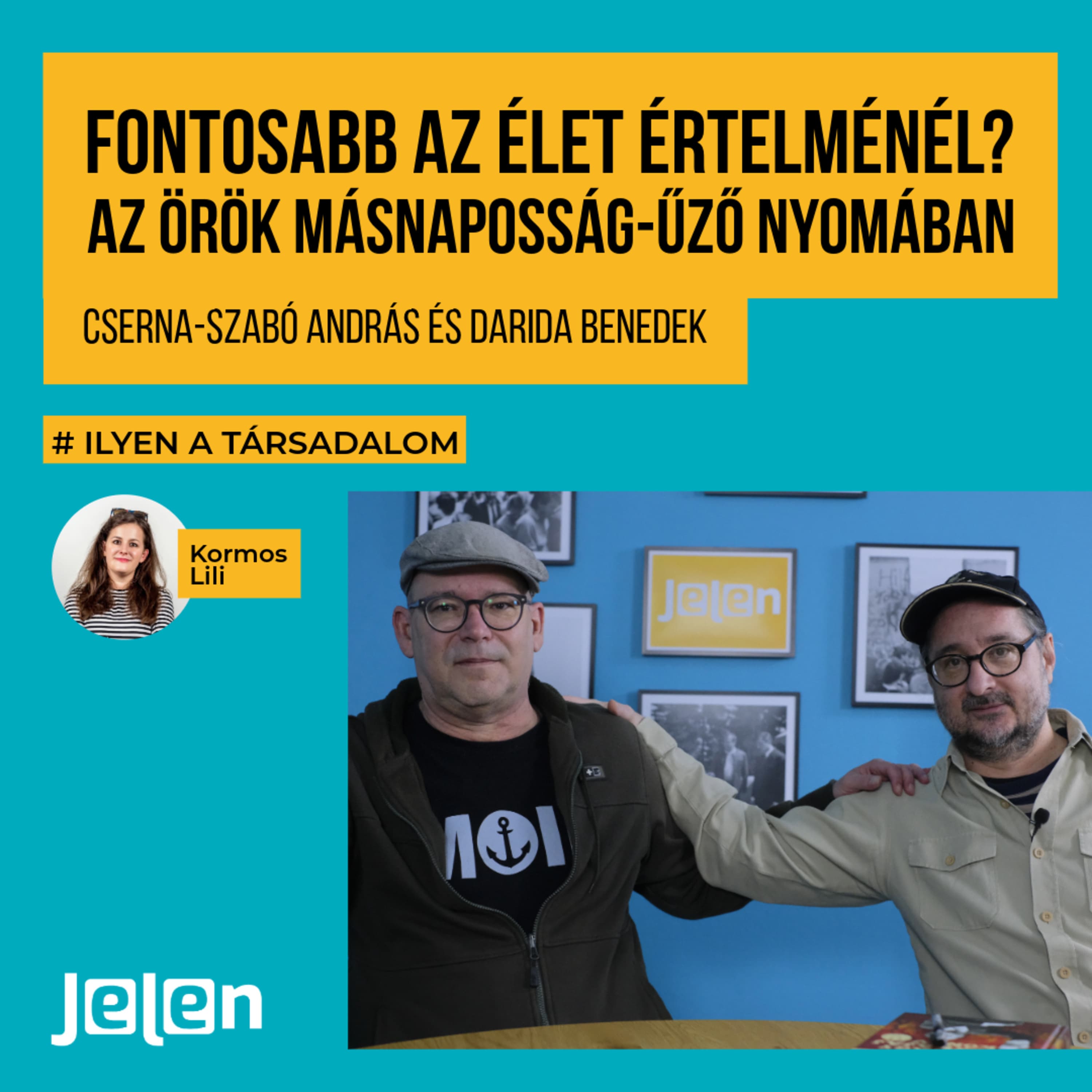 Fontosabb az élet értelménél? Cserna-Szabó András és Darida Benedek az örök másnaposság-űző nyomában