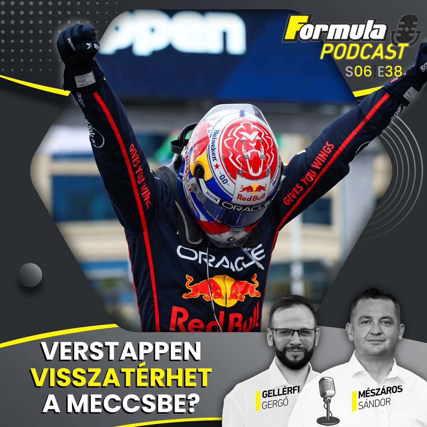 S06E38 – Verstappen visszatérhet a meccsbe?