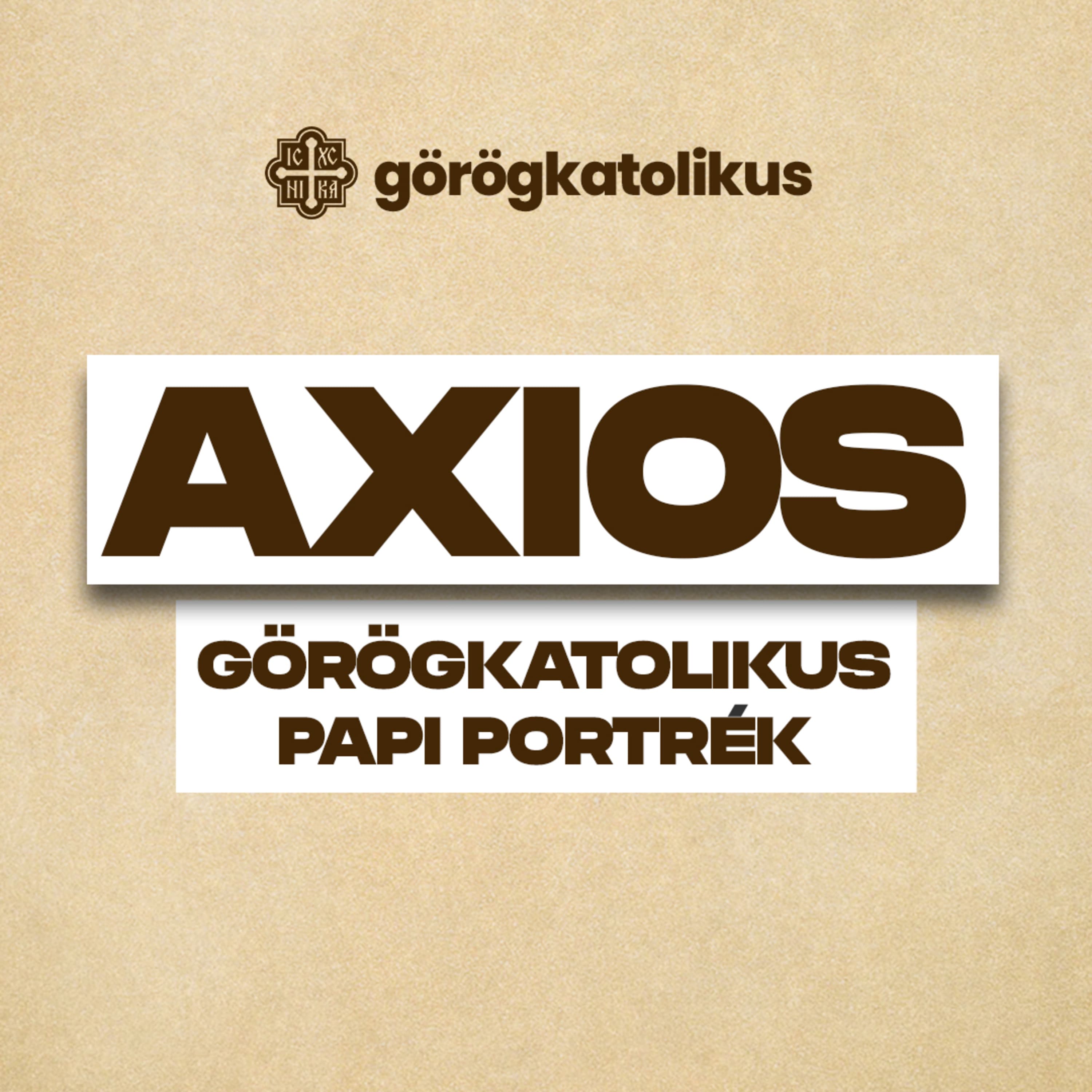 Axios | Görögkatolikus papi portrék - 03 - Márku László atya