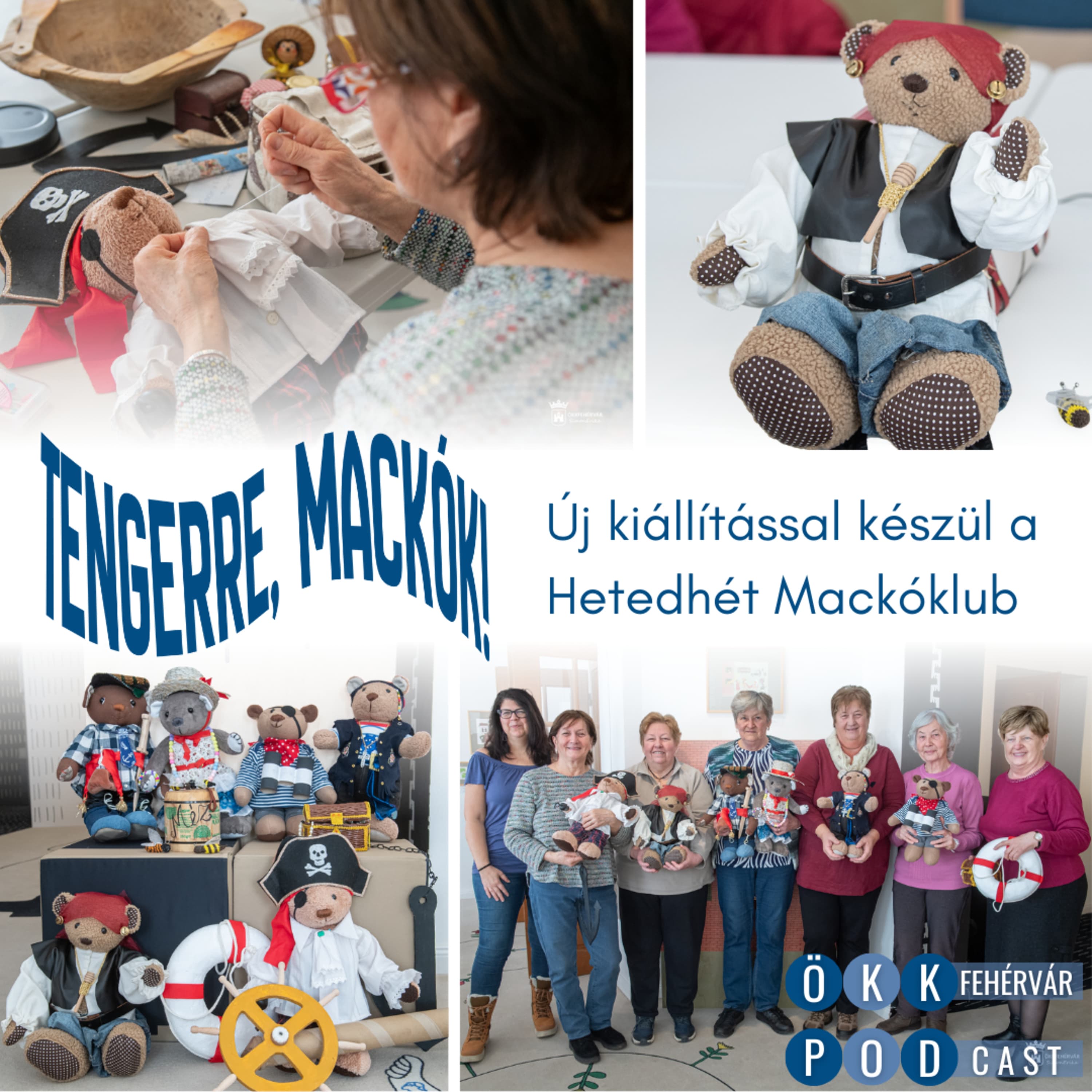 Tengerre, Mackók! – új kiállításra készül a Hetedhét Mackóklub