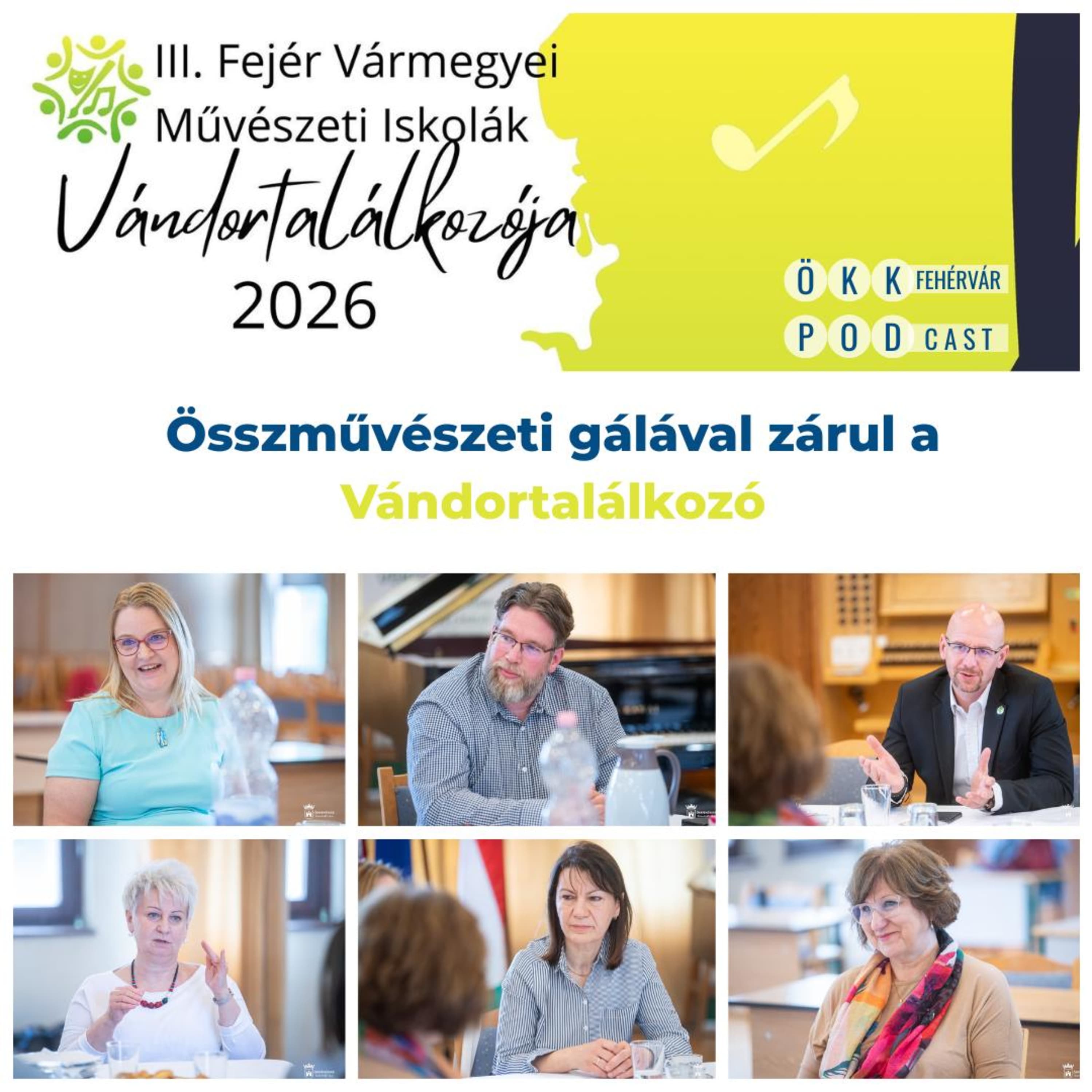 Összművészeti gálával zárul a III. Fejér Vármegyei Művészeti Iskolák Vándortalálkozója