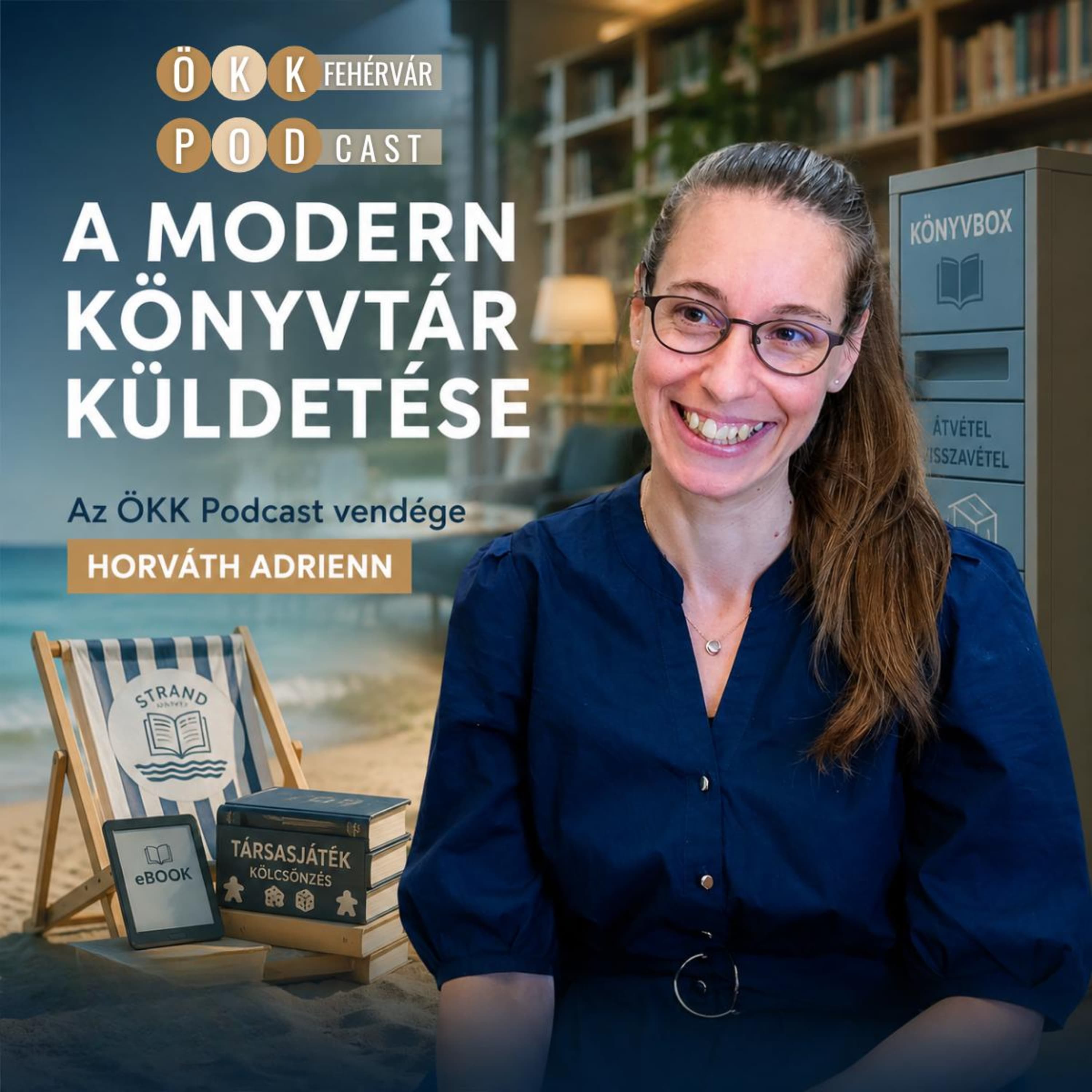 A modern könyvtár küldetése - vendég Horváth Adrienn