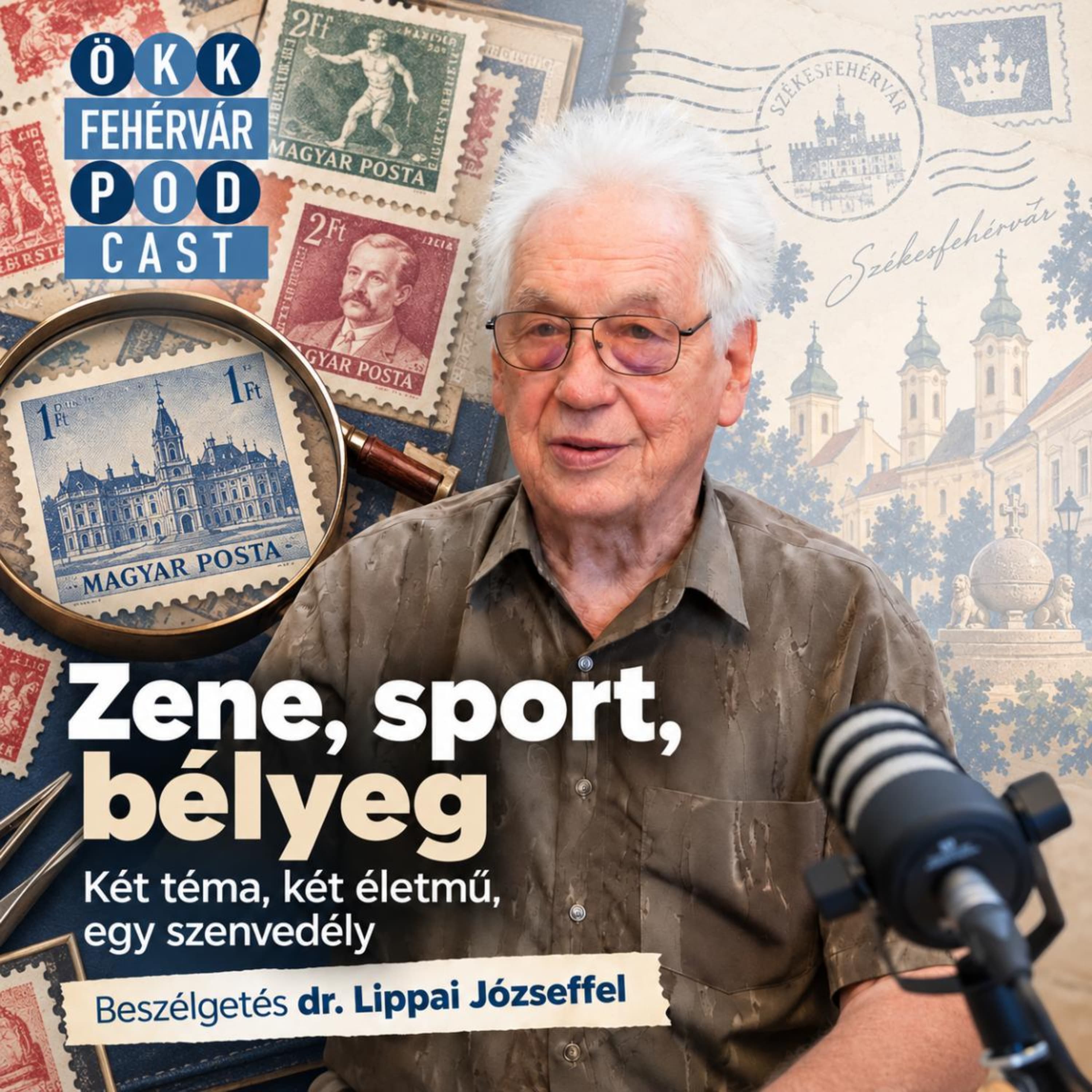 Zene, sport, bélyeg – Két téma, két életmű, egy szenvedély